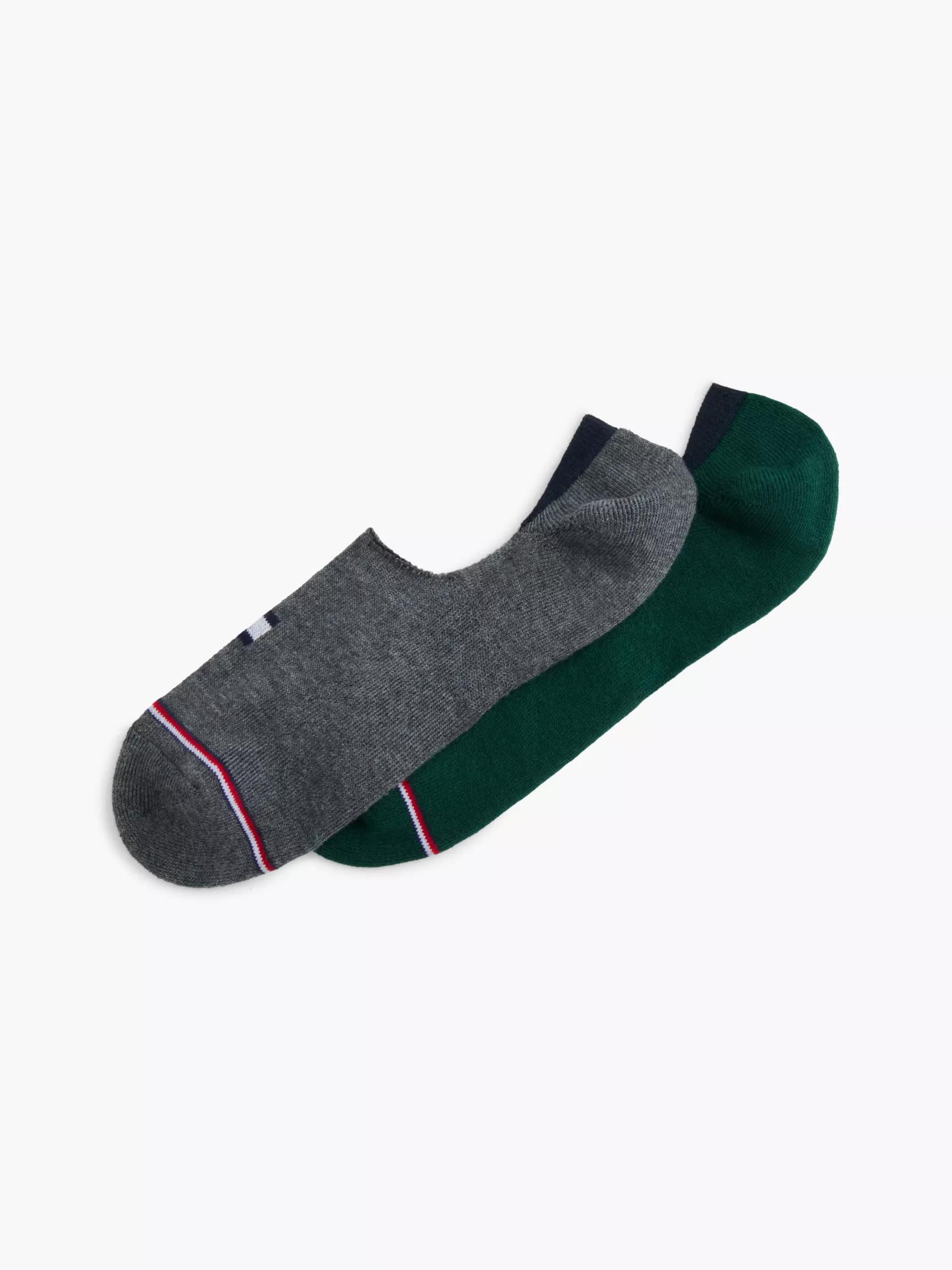 Signature Stripe No-Show Sock 2-Pack by TOMMY HILFIGER