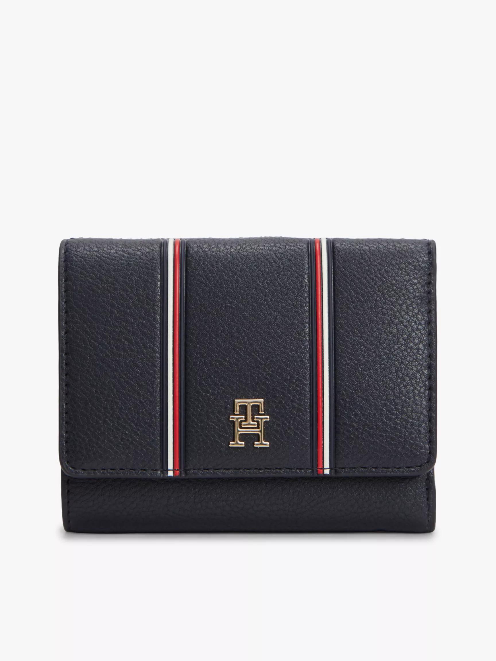 Signature Stripe Trifold Wallet by TOMMY HILFIGER