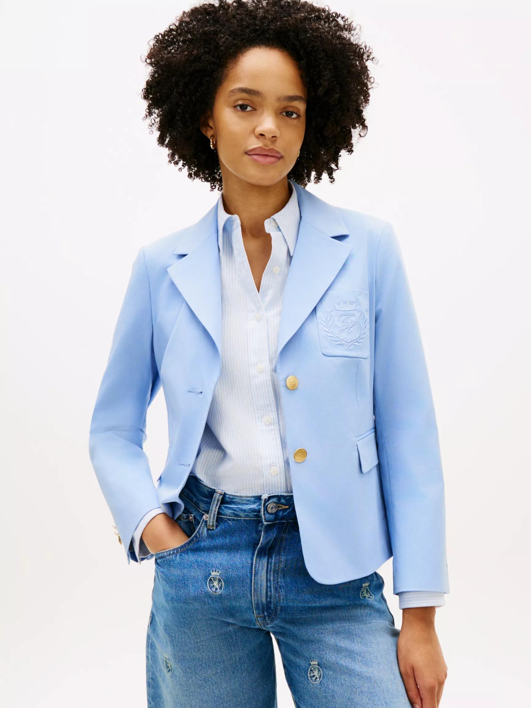 Slim Fit Single-Breasted Blazer by TOMMY HILFIGER