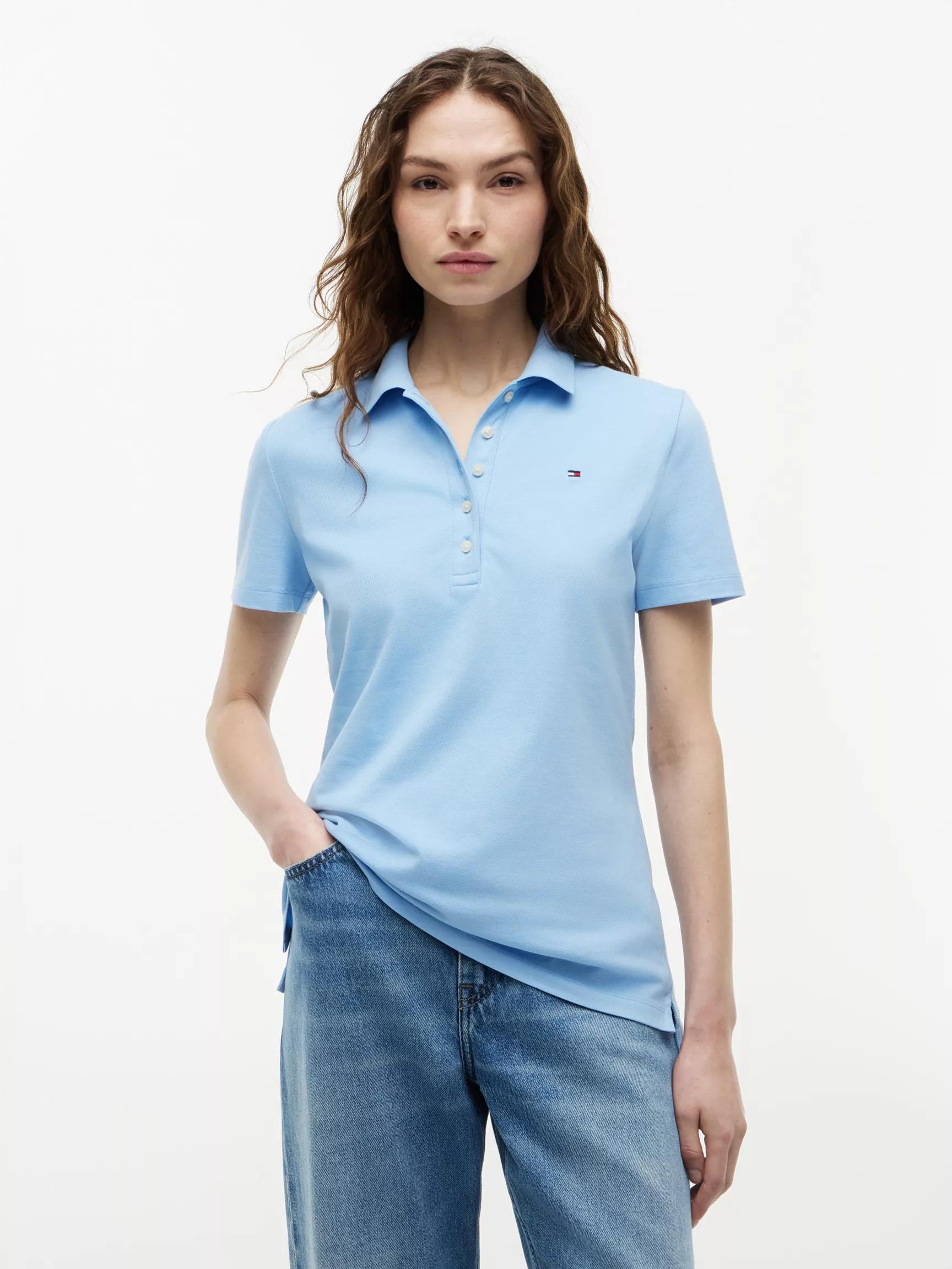 Slim Fit Stretch-Cotton Polo by TOMMY HILFIGER