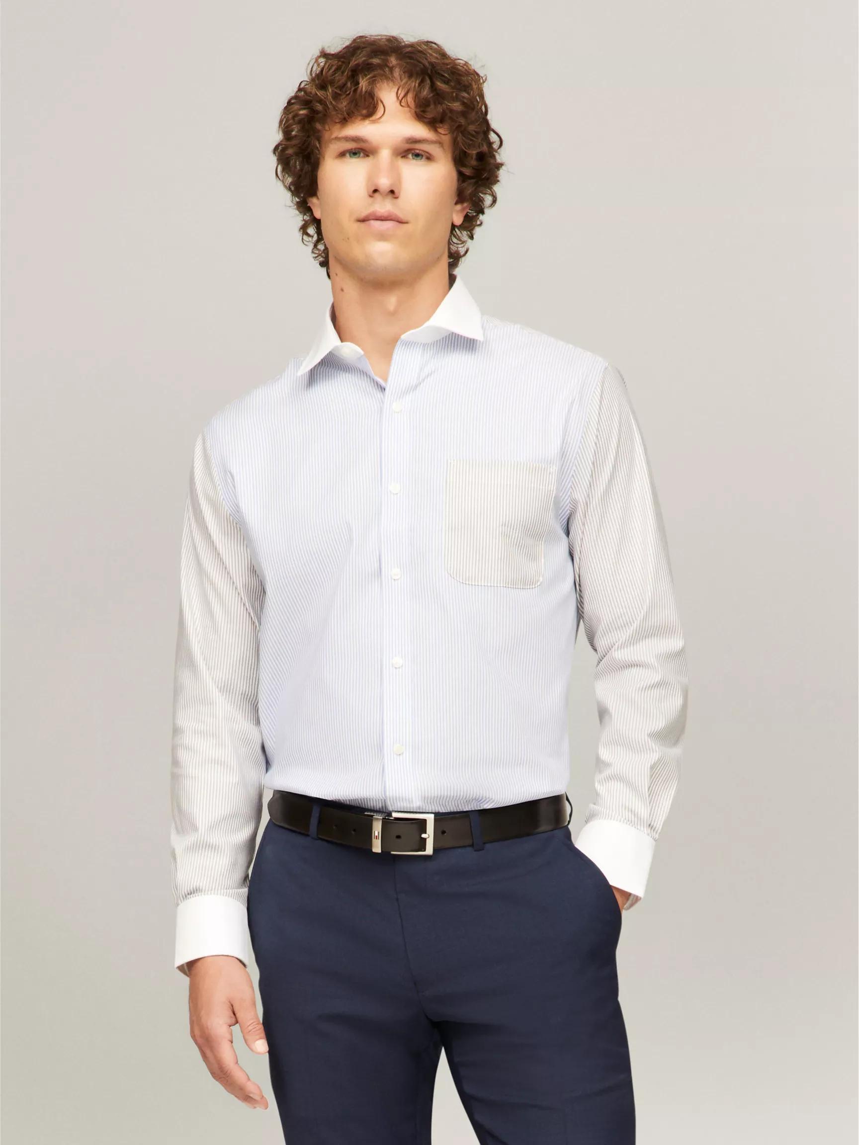 Slim Fit THFlex Dress Shirt by TOMMY HILFIGER