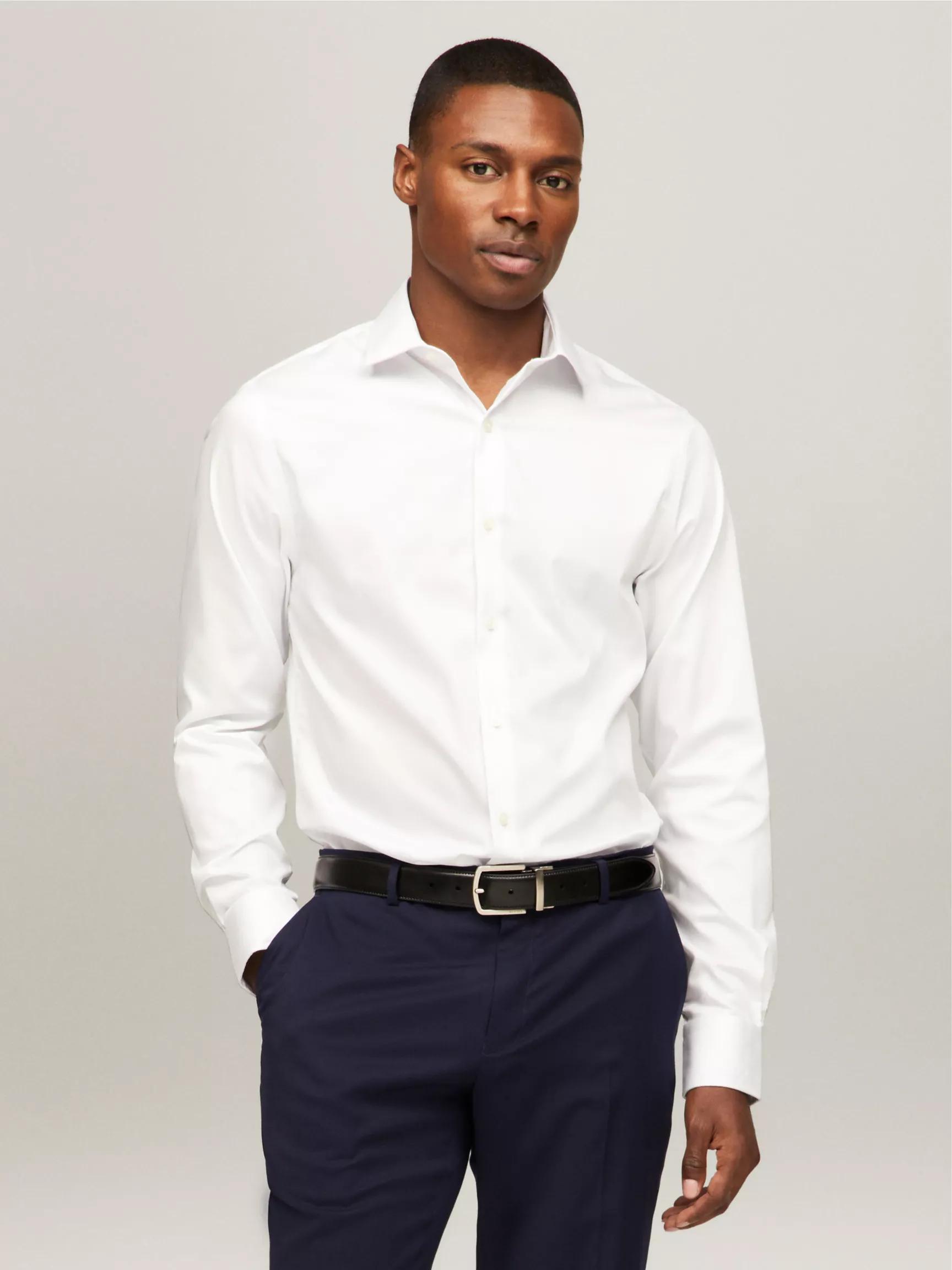 Slim Fit THFlex Dress Shirt by TOMMY HILFIGER