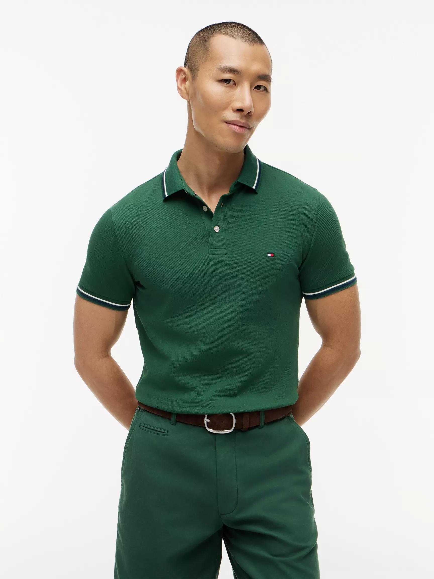 Slim Fit Tipped Polo by TOMMY HILFIGER
