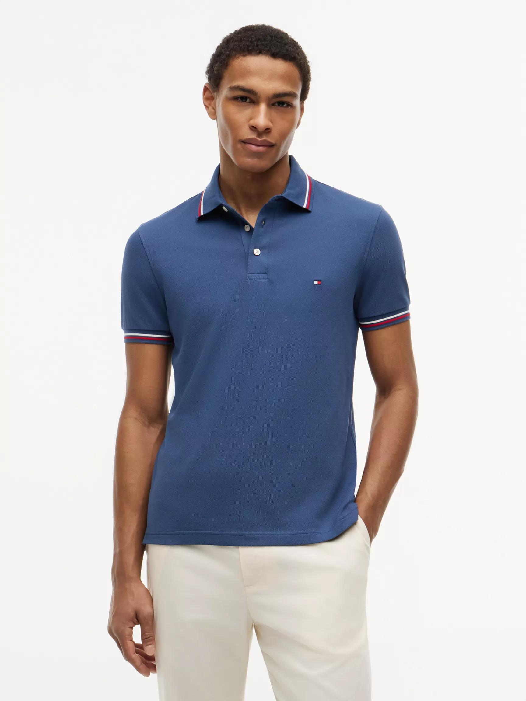 Slim Fit Tipped Polo by TOMMY HILFIGER