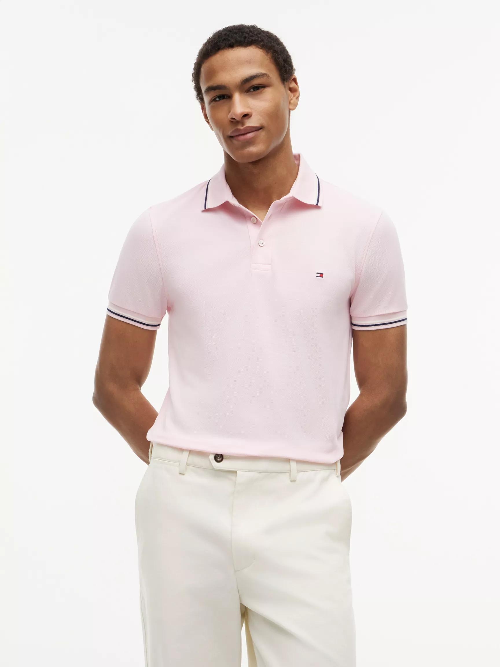 Slim Fit Tipped Polo by TOMMY HILFIGER