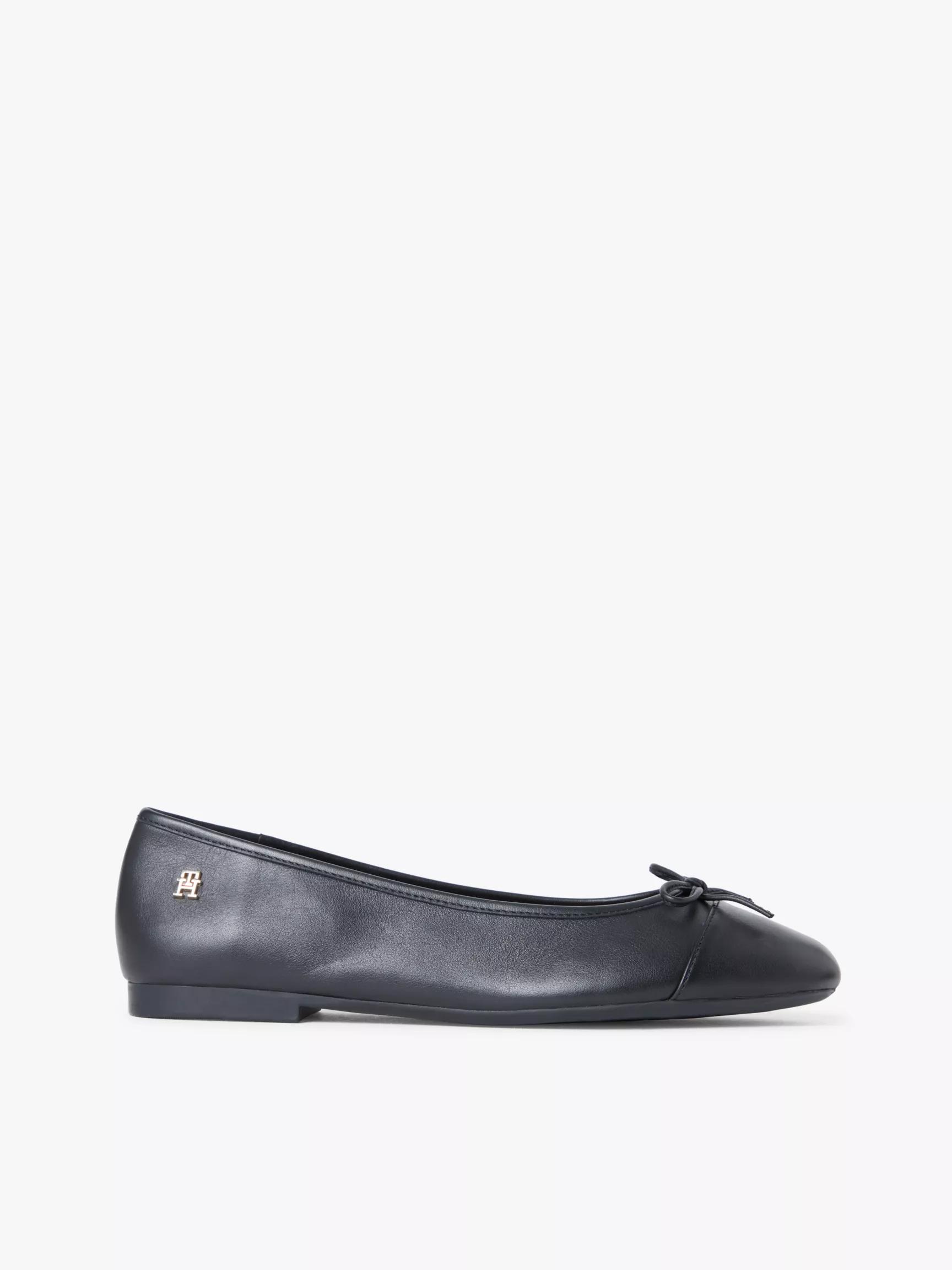 Smooth Leather Ballet Flat by TOMMY HILFIGER