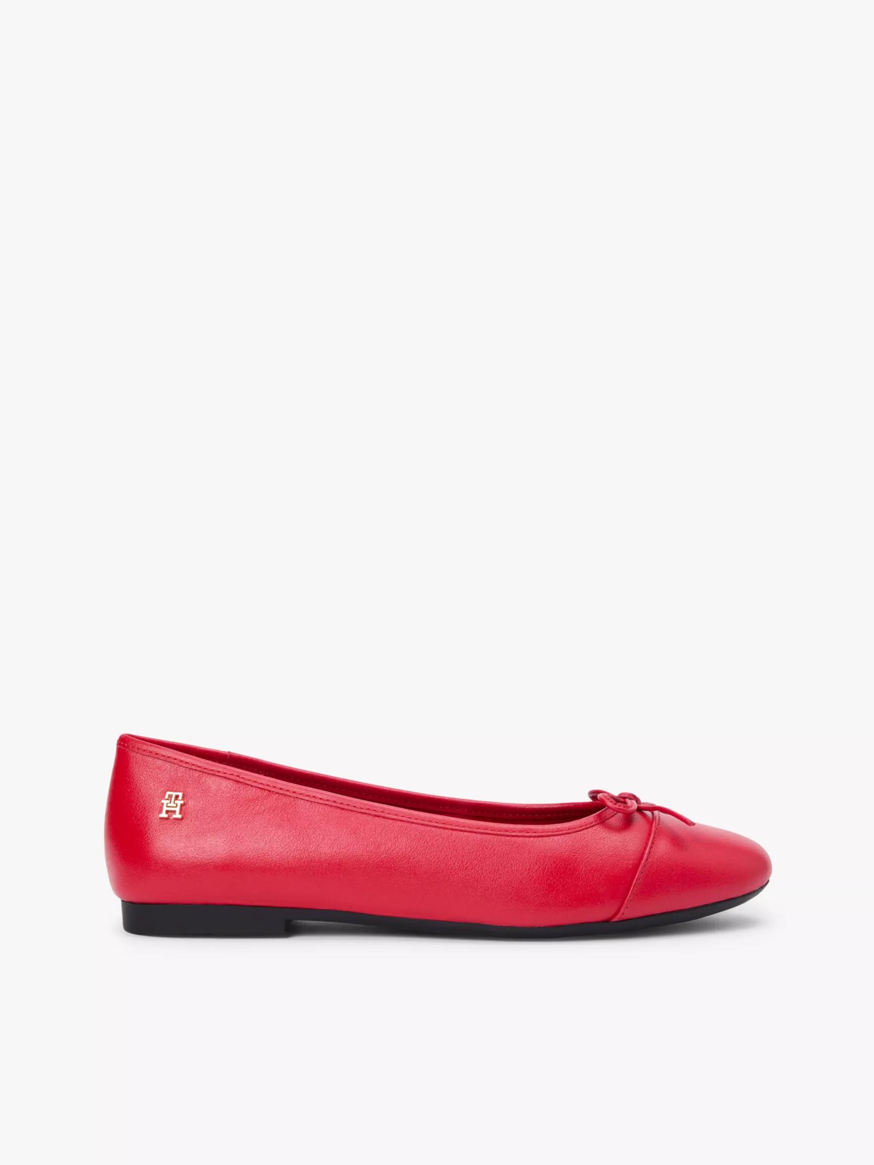 Smooth Leather Ballet Flat by TOMMY HILFIGER