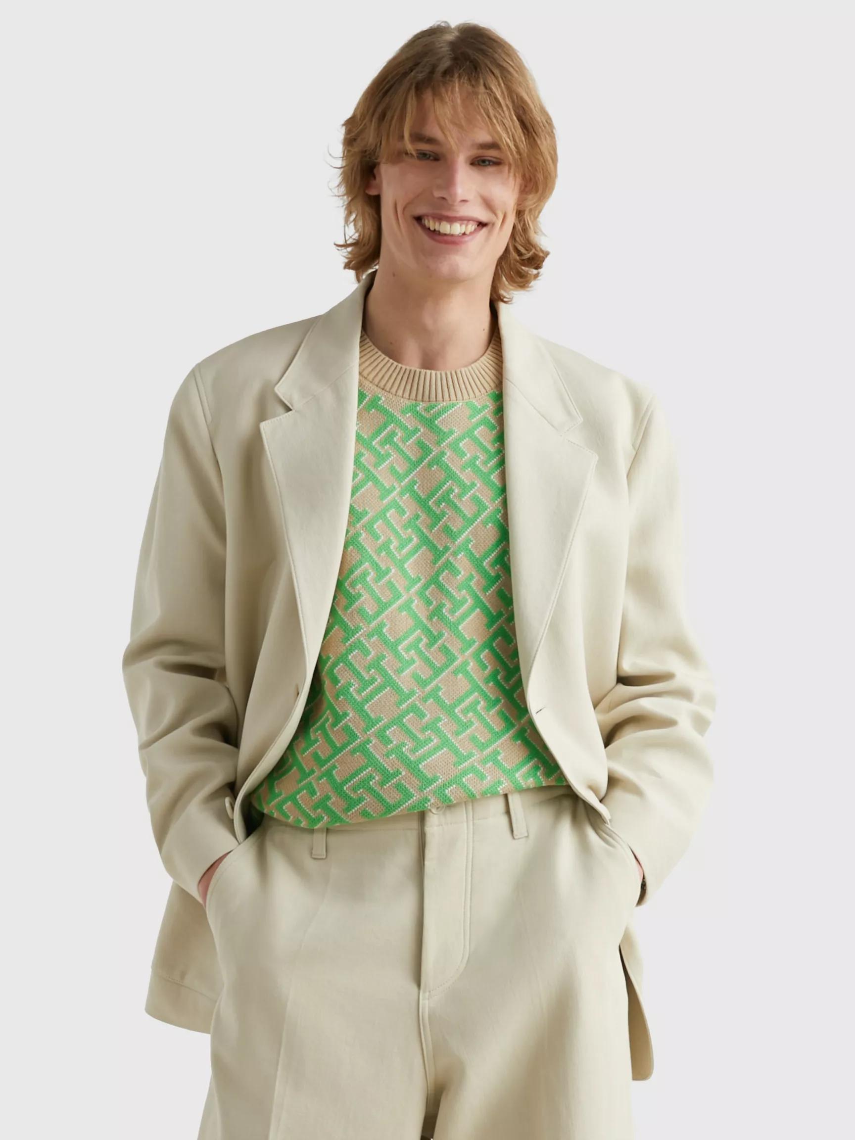 Solid Cotton Twill Blazer by TOMMY HILFIGER