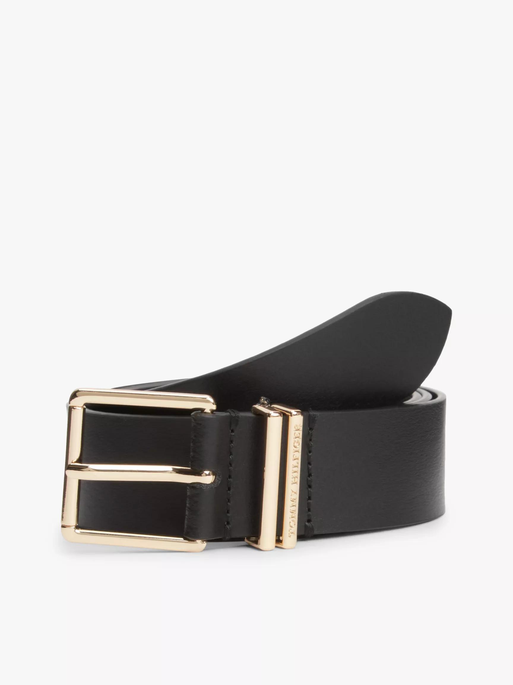 Square Buckle Leather Belt by TOMMY HILFIGER