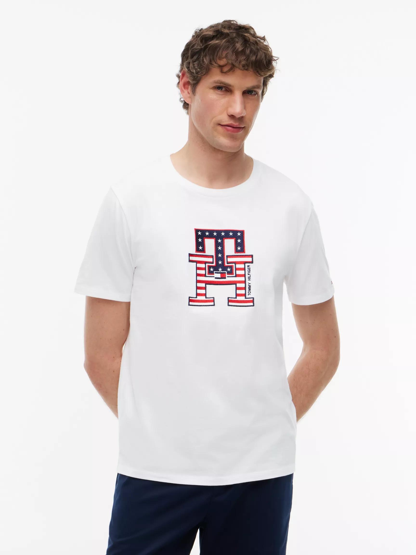 Stars and Stripes Monogram T-Shirt by TOMMY HILFIGER