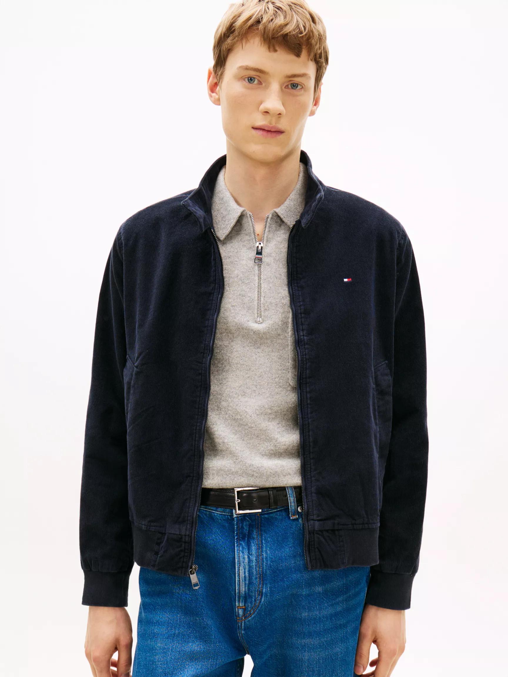 Stretch Corduroy Harrington Jacket by TOMMY HILFIGER