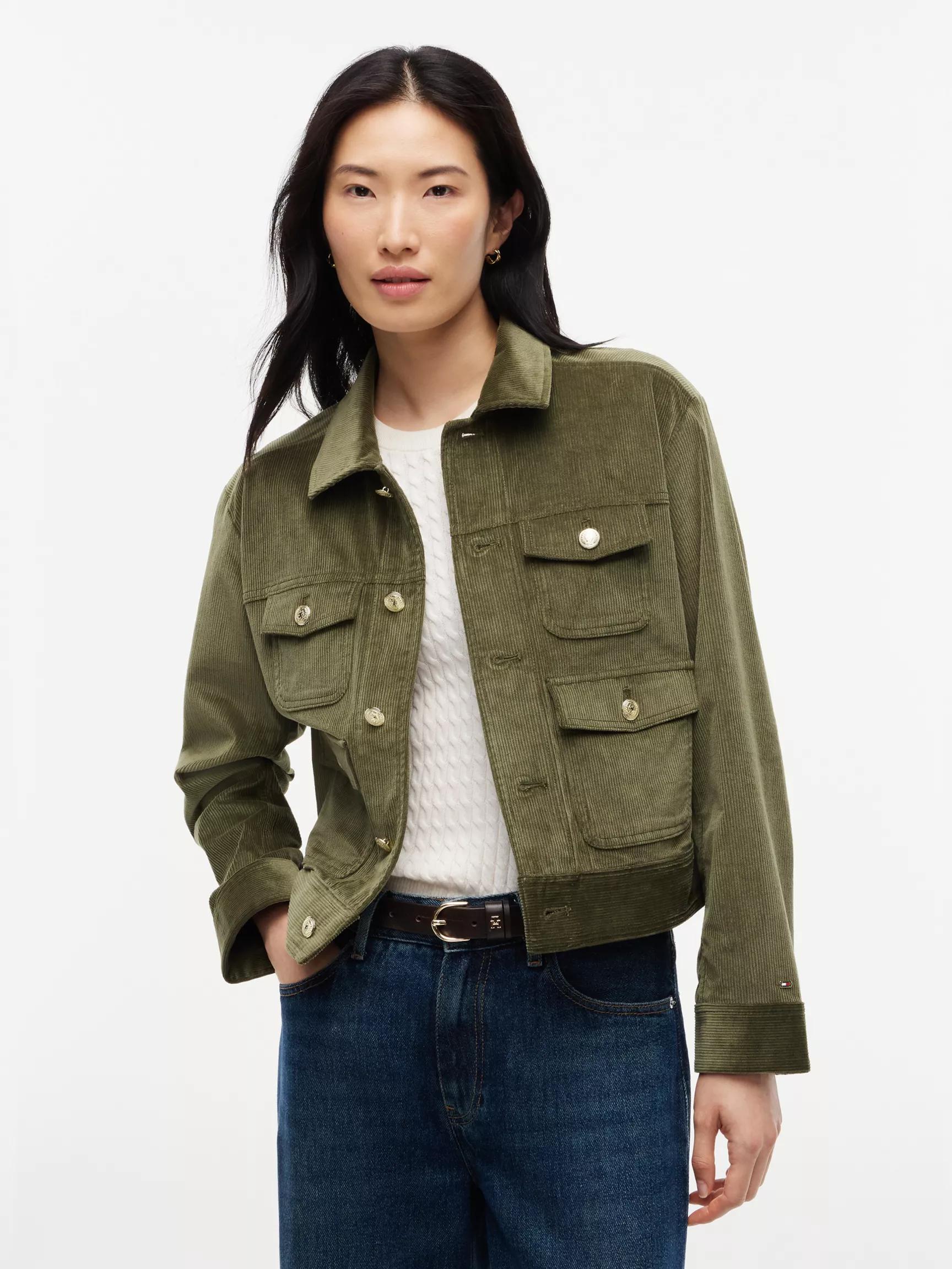 Stretch Corduroy Utility Jacket by TOMMY HILFIGER