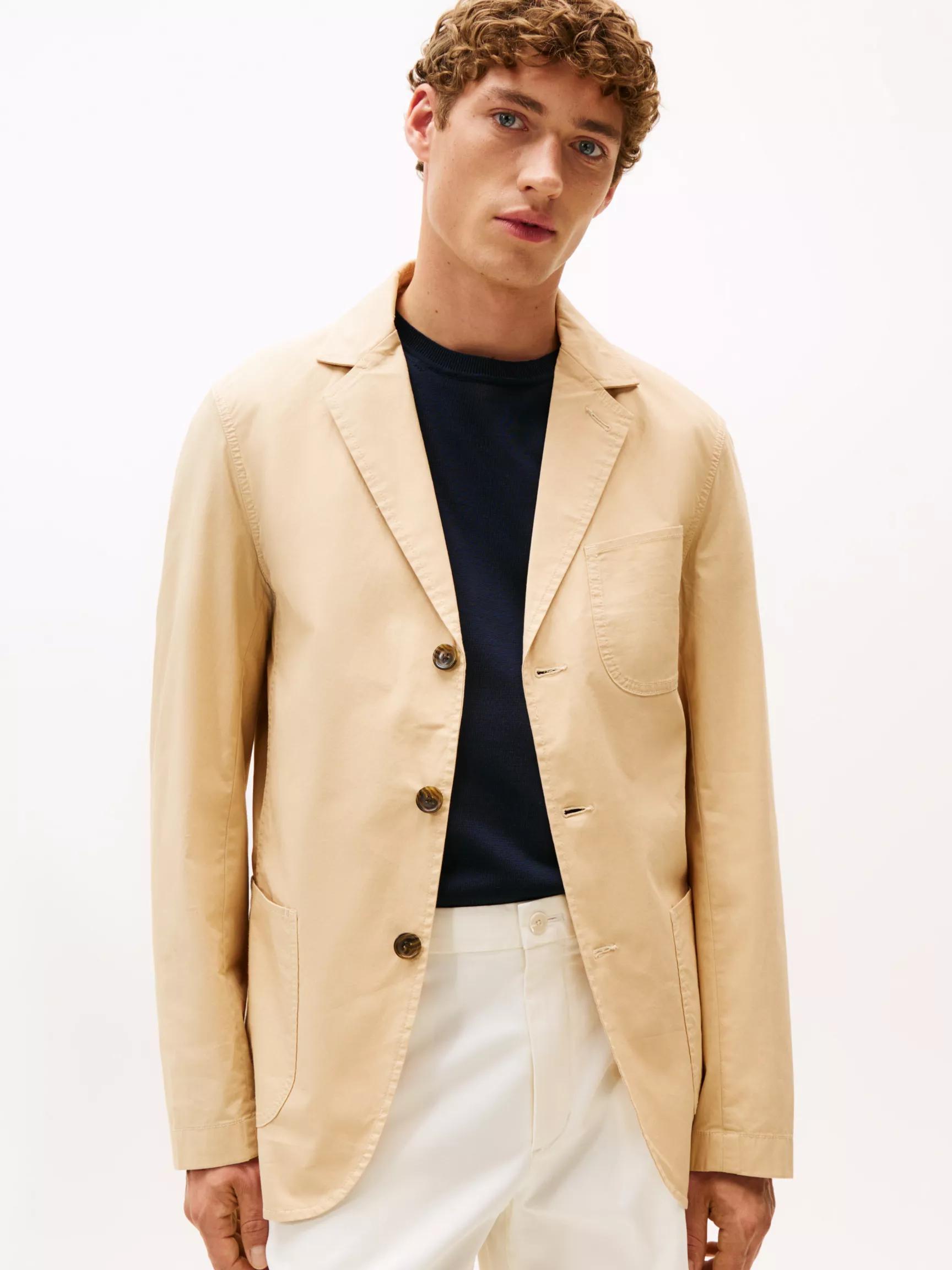 Stretch Cotton Poplin Blazer by TOMMY HILFIGER