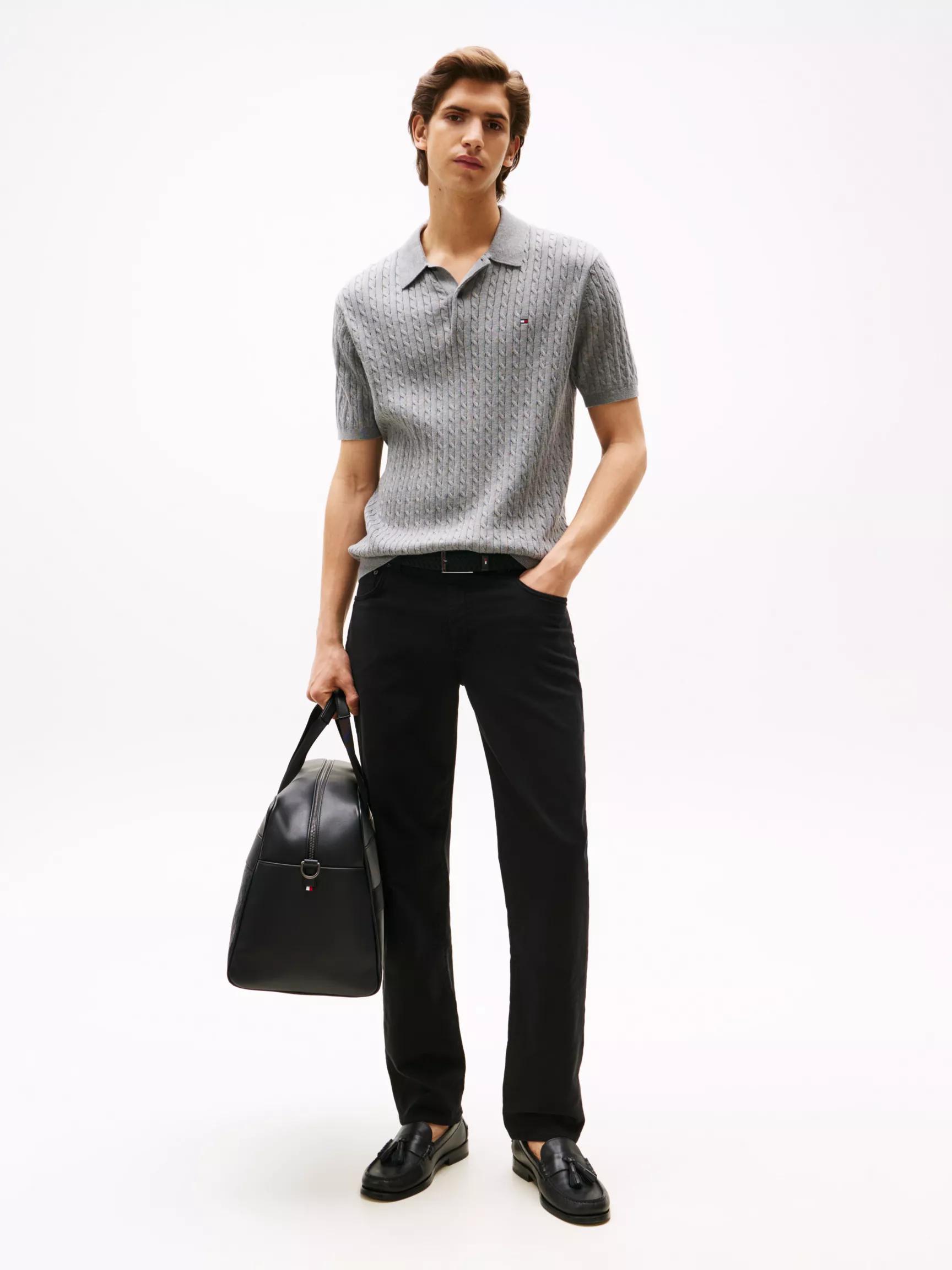 Stretch-Twill Straight 5-Pocket Pant by TOMMY HILFIGER