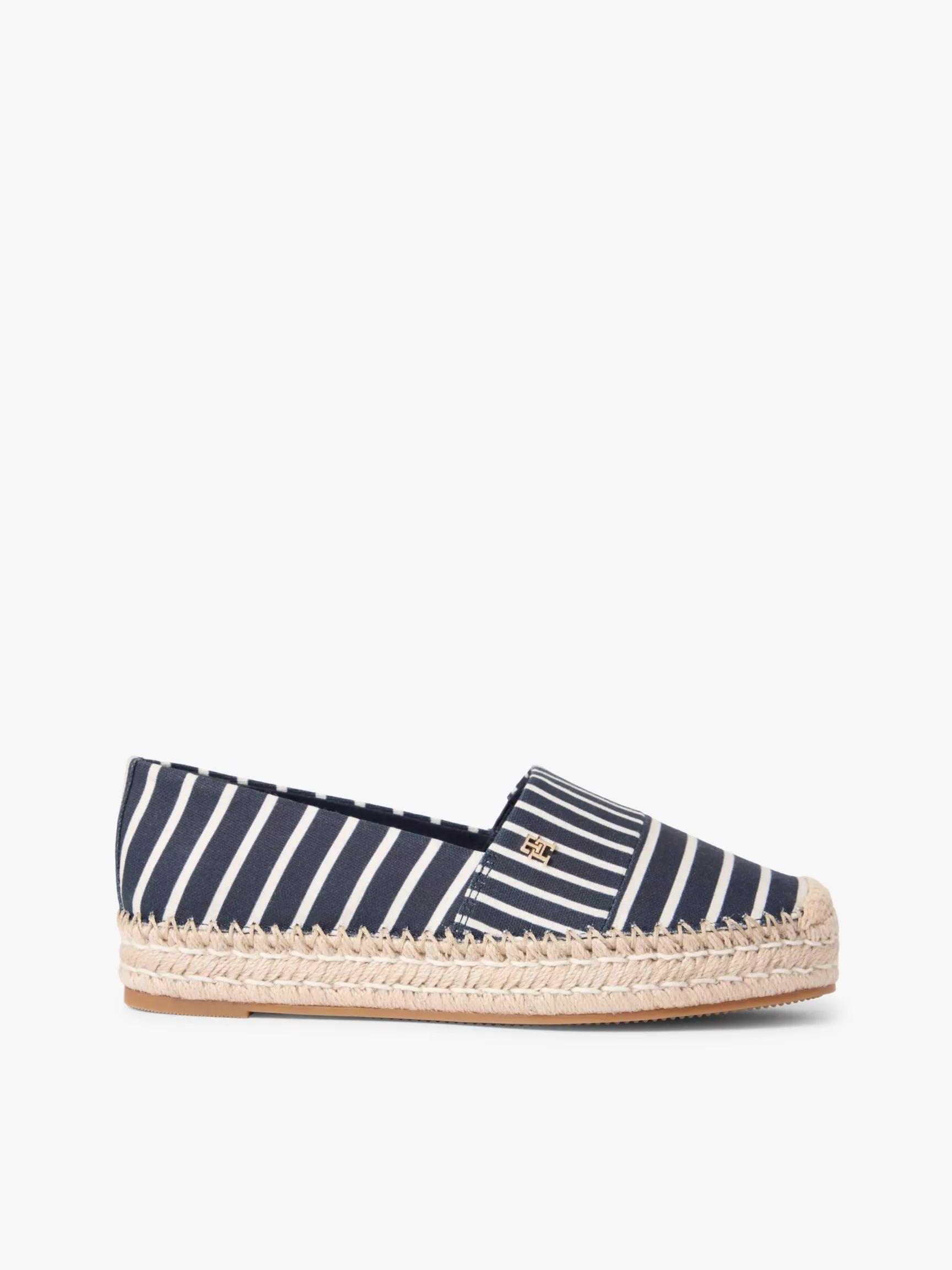 Stripe Canvas Platform Espadrille by TOMMY HILFIGER