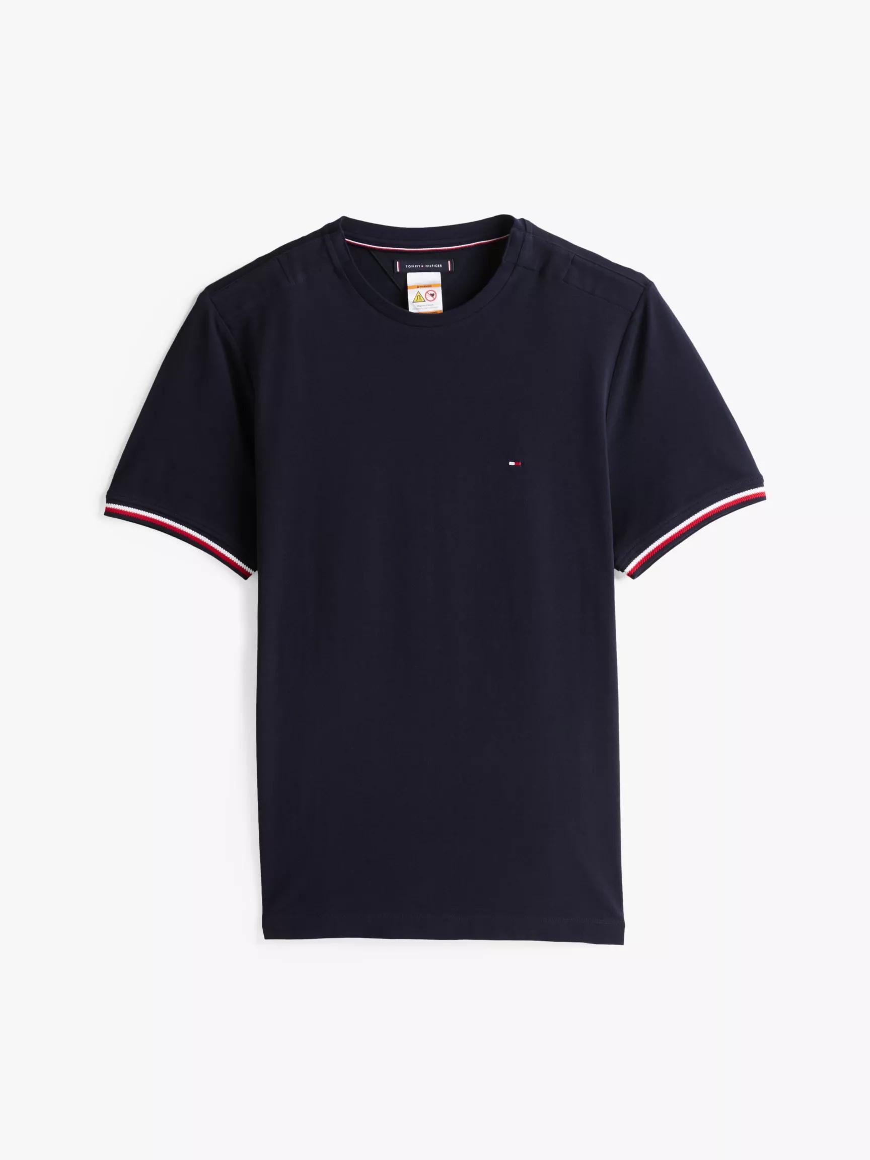 Stripe-Cuff T-Shirt by TOMMY HILFIGER