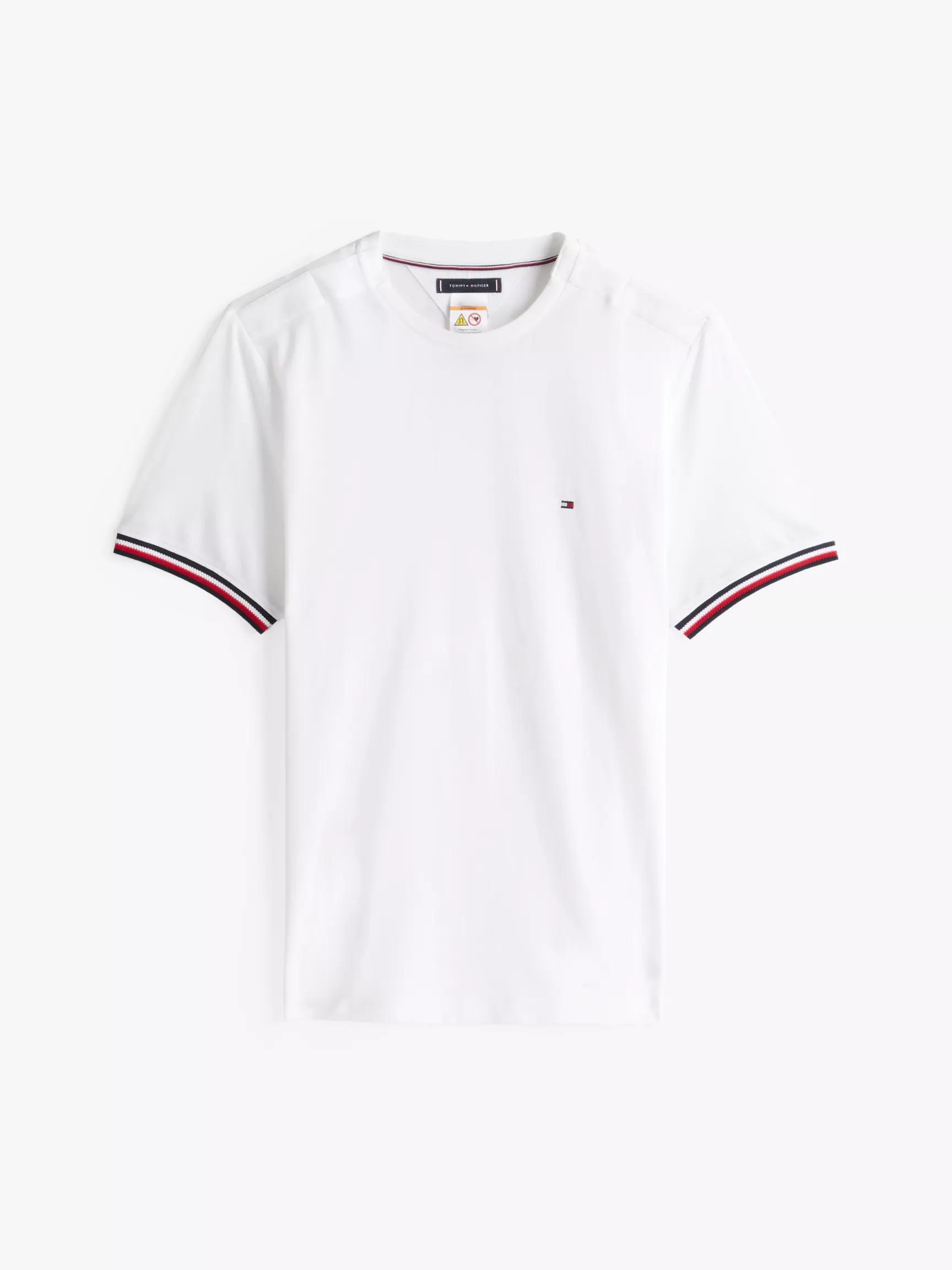 Stripe-Cuff T-Shirt by TOMMY HILFIGER
