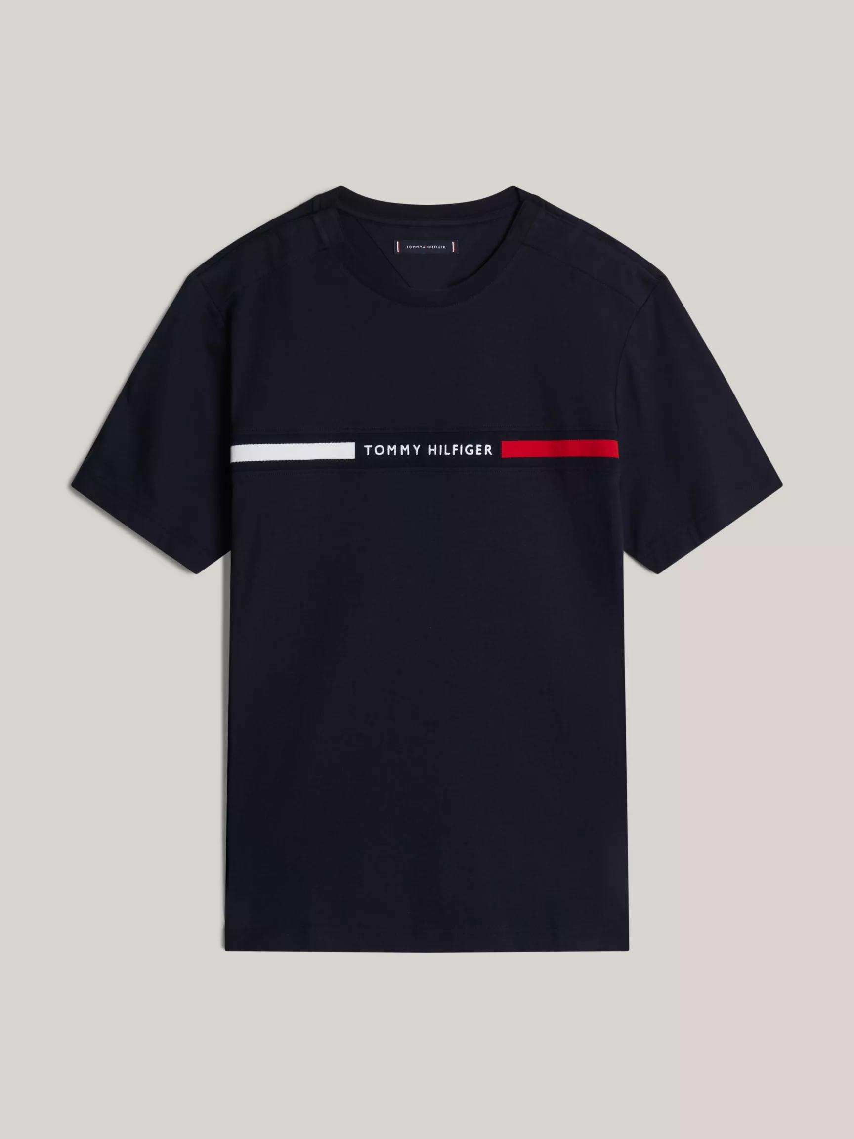 Stripe Logo T-Shirt by TOMMY HILFIGER