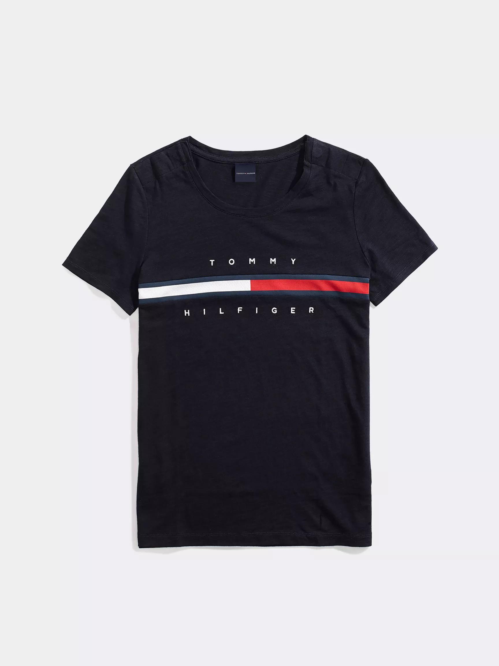Stripe Signature T-Shirt by TOMMY HILFIGER