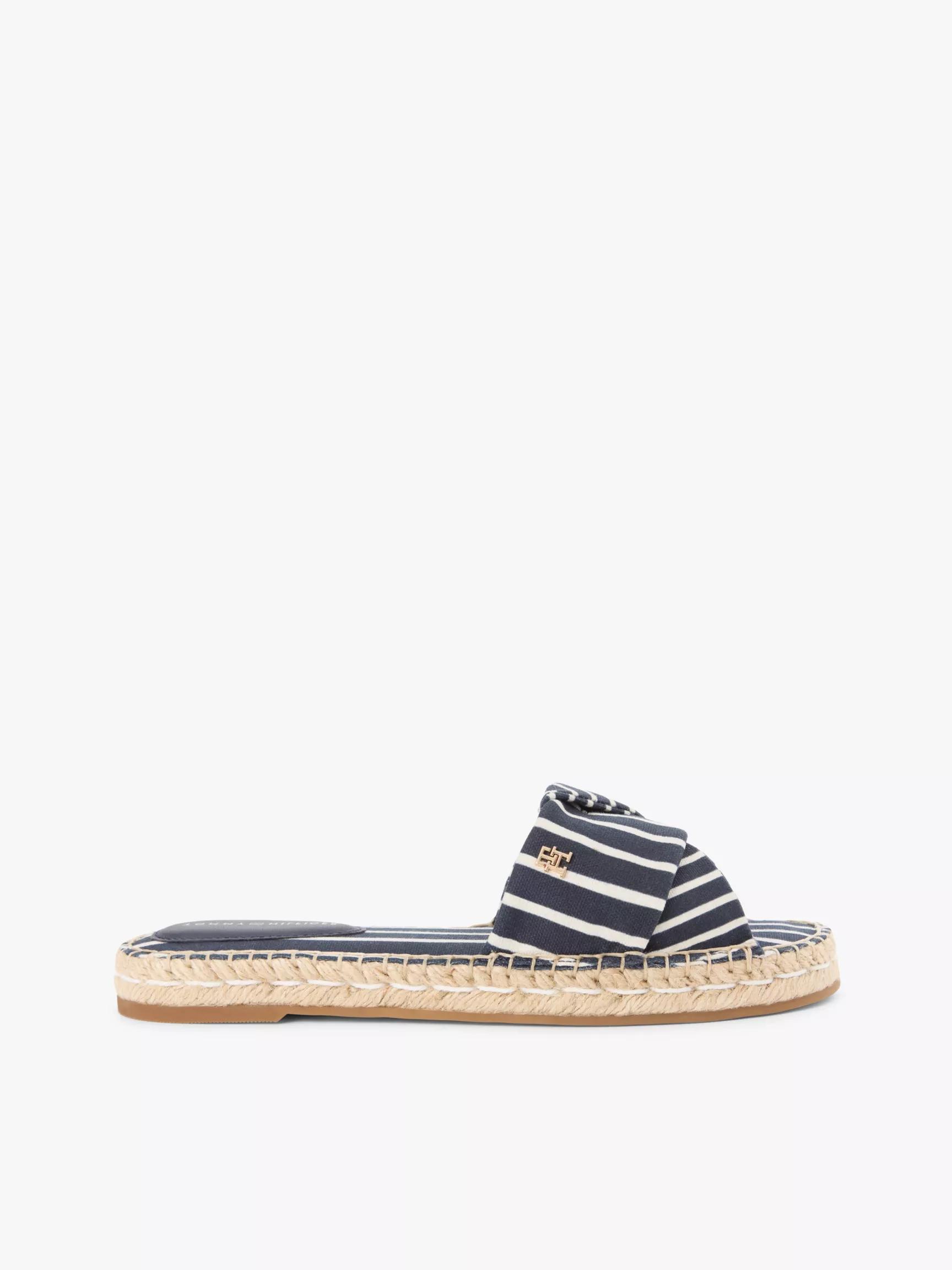 Striped Canvas Espadrille Sandal by TOMMY HILFIGER