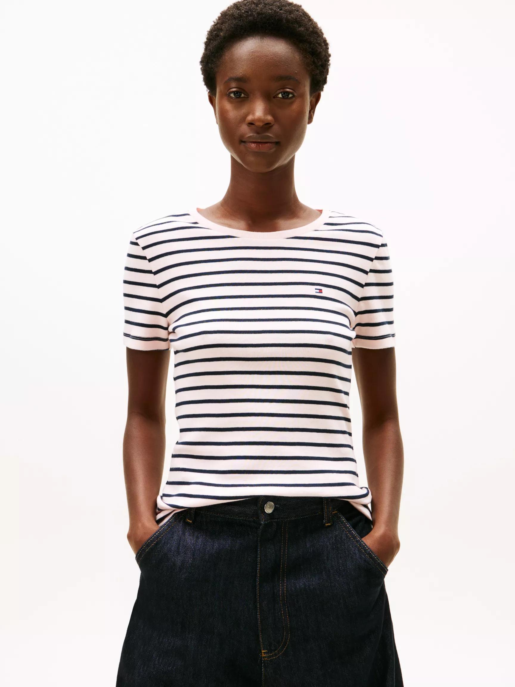 Striped Crewneck Favorite T-Shirt by TOMMY HILFIGER