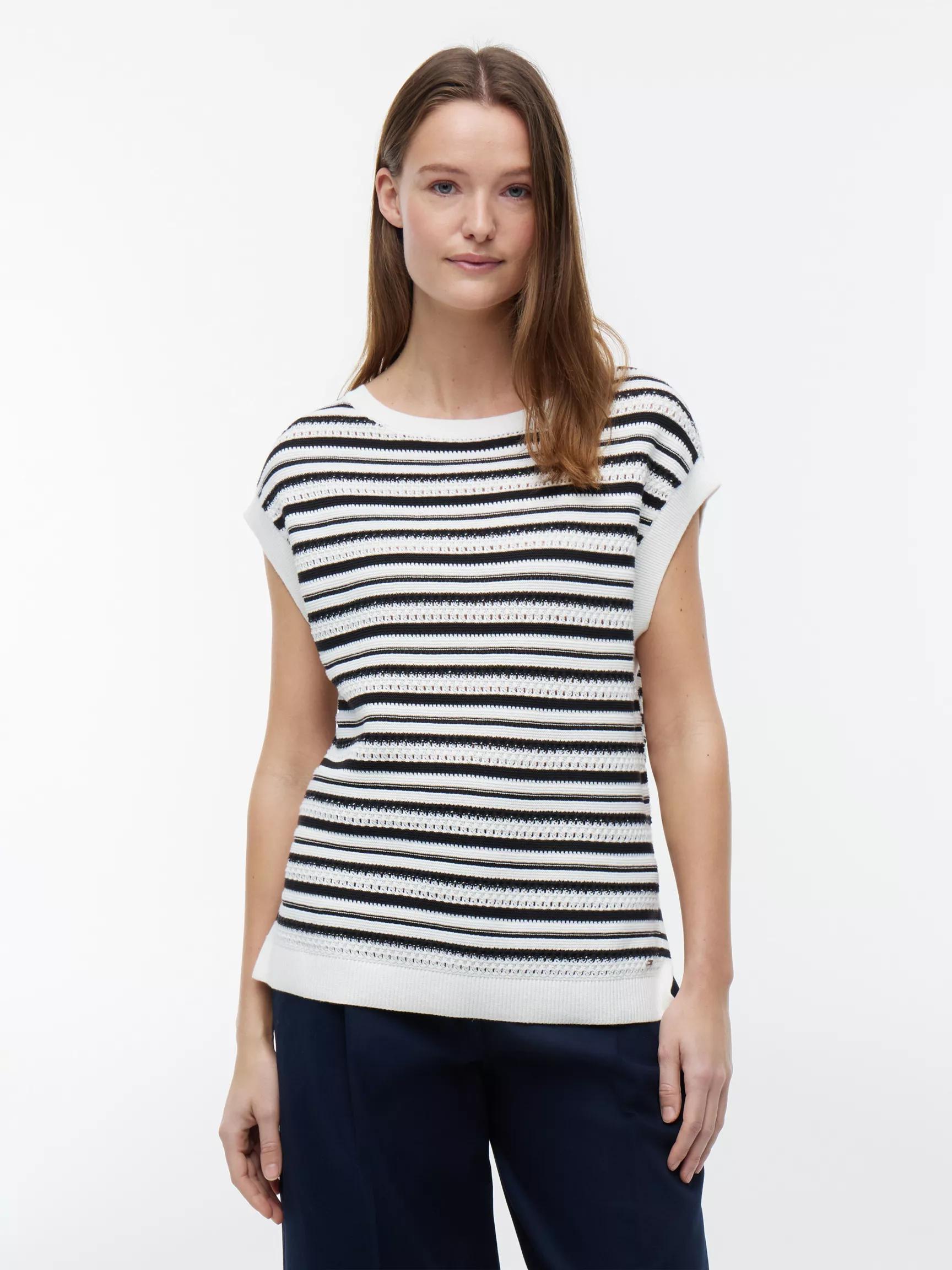 Striped Crochet Sweater by TOMMY HILFIGER