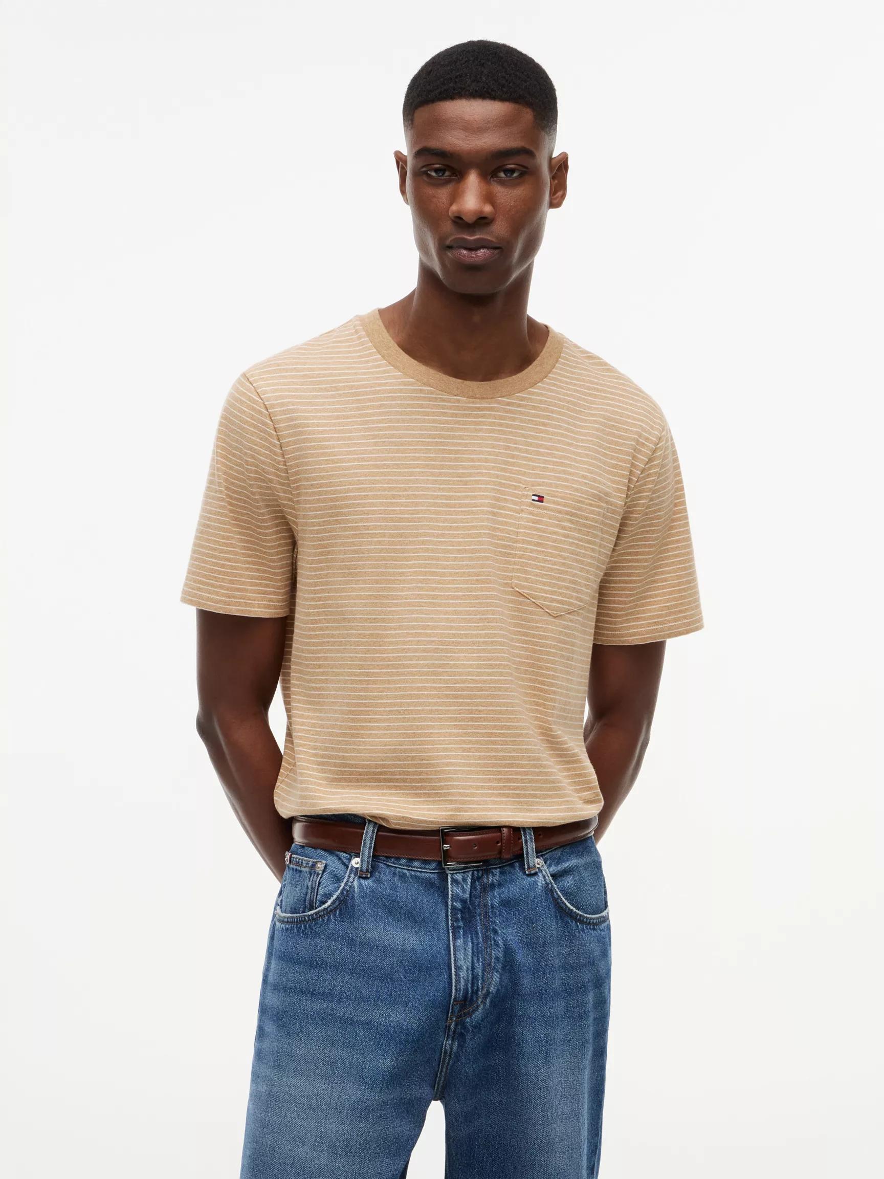 Striped Pocket T-Shirt by TOMMY HILFIGER