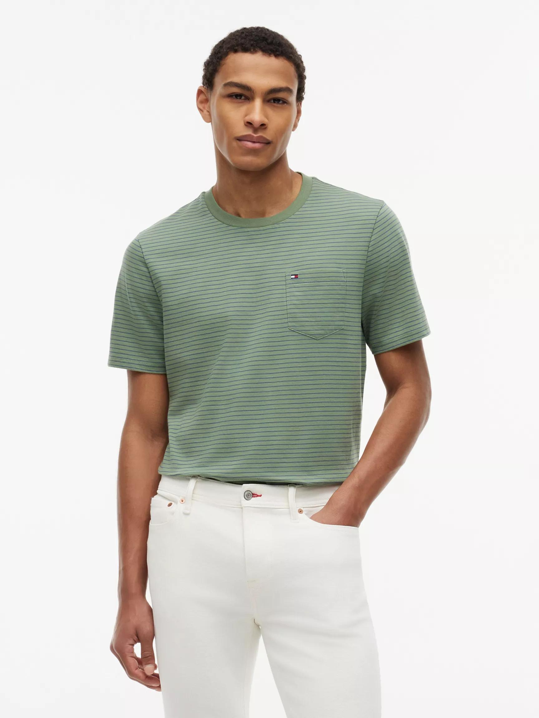 Striped Pocket T-Shirt by TOMMY HILFIGER