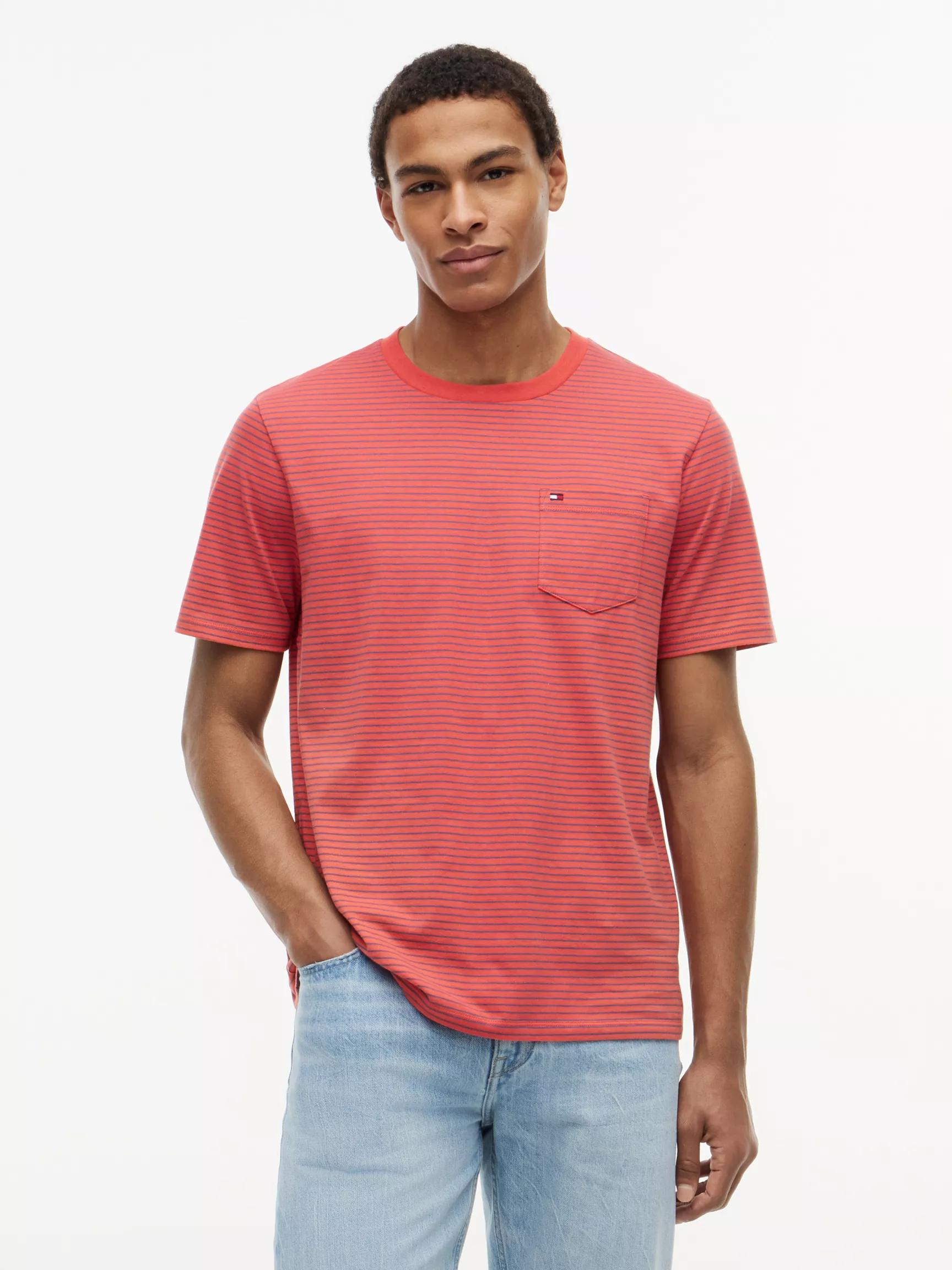 Striped Pocket T-Shirt by TOMMY HILFIGER
