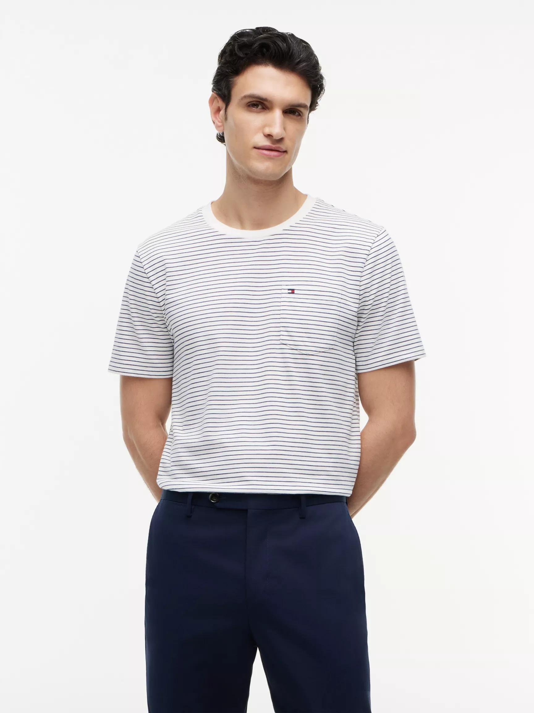 Striped Pocket T-Shirt by TOMMY HILFIGER