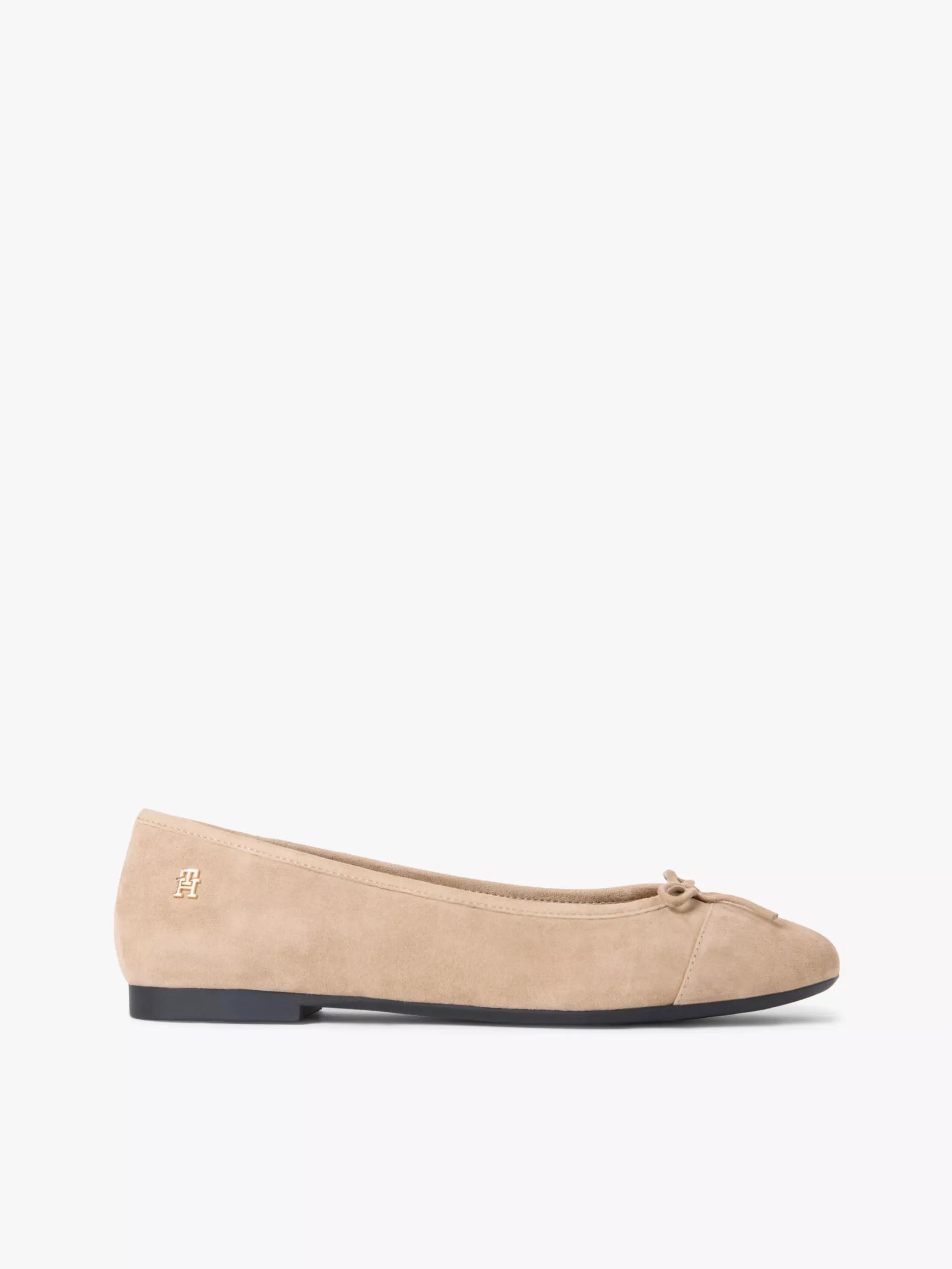 Suede Ballet Flat by TOMMY HILFIGER