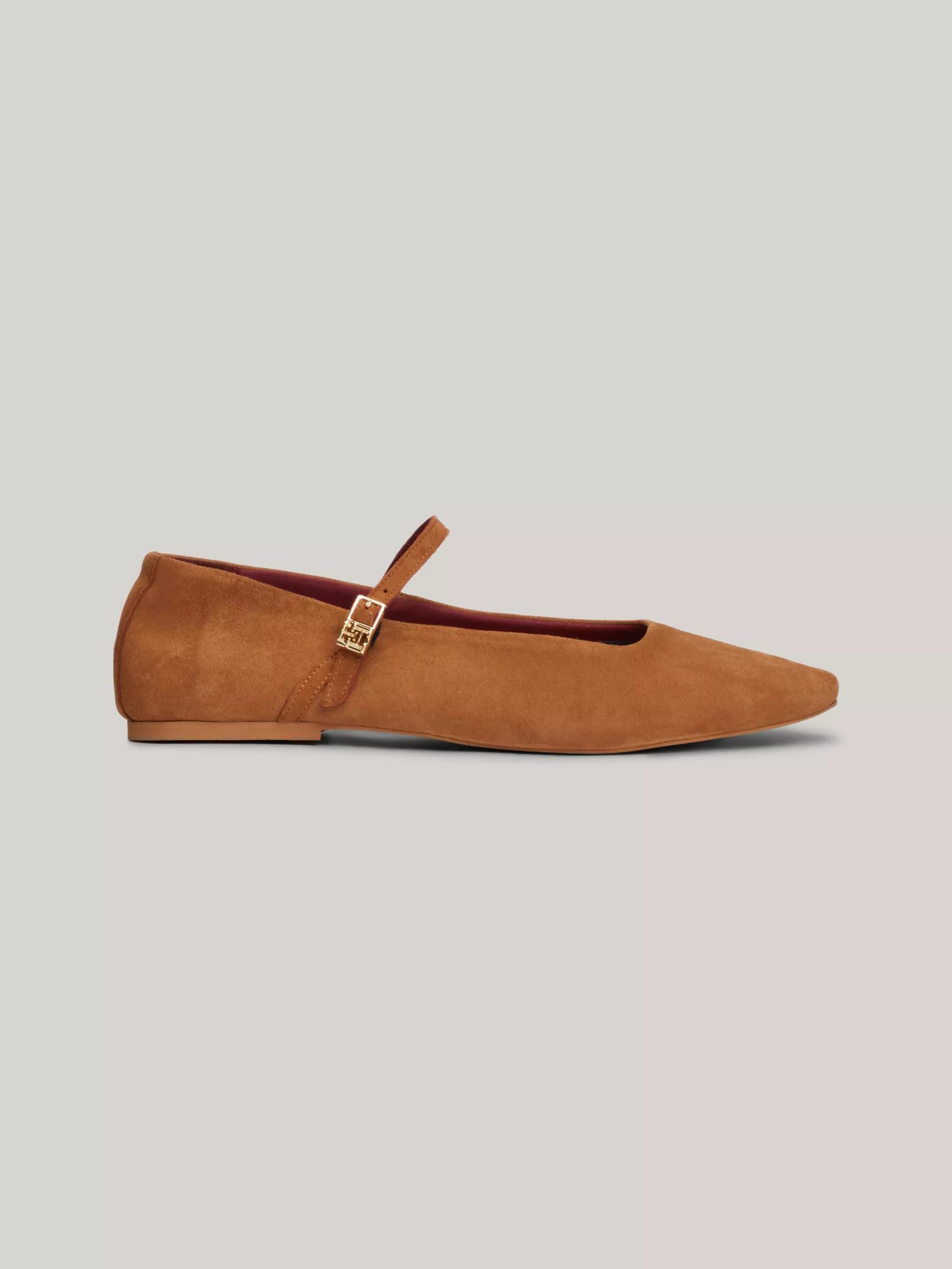 Suede Mary Jane Ballet Flat by TOMMY HILFIGER