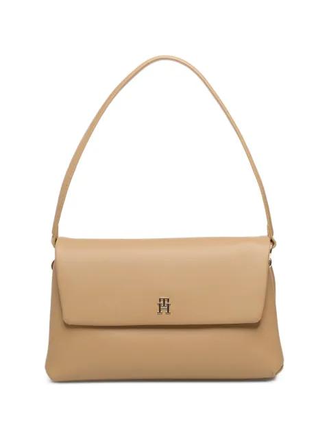 TH Modern Essential logo-plaque foldover tote bag by TOMMY HILFIGER