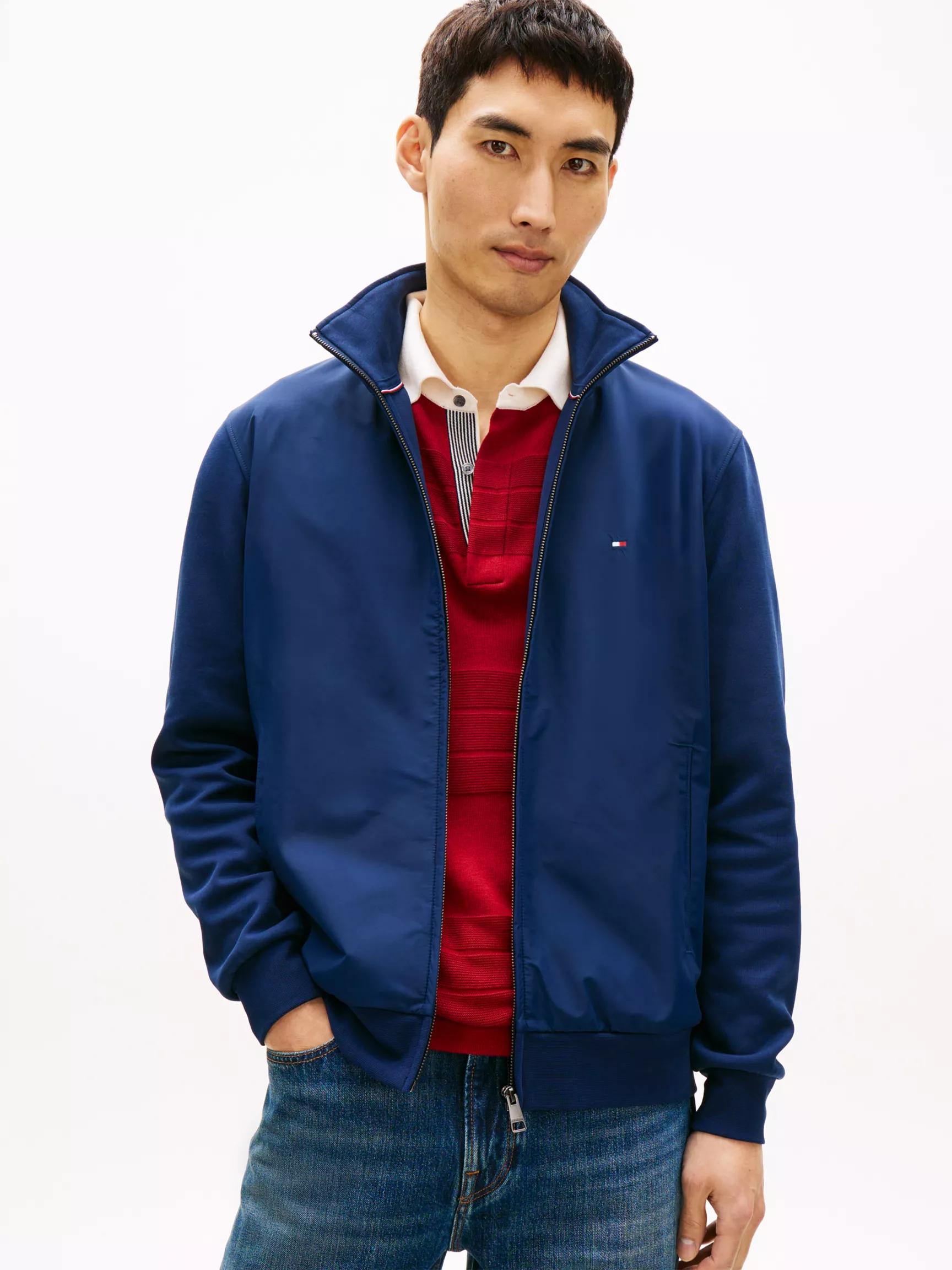 TH Performance Intechno Knit Zip Sweatshirt by TOMMY HILFIGER