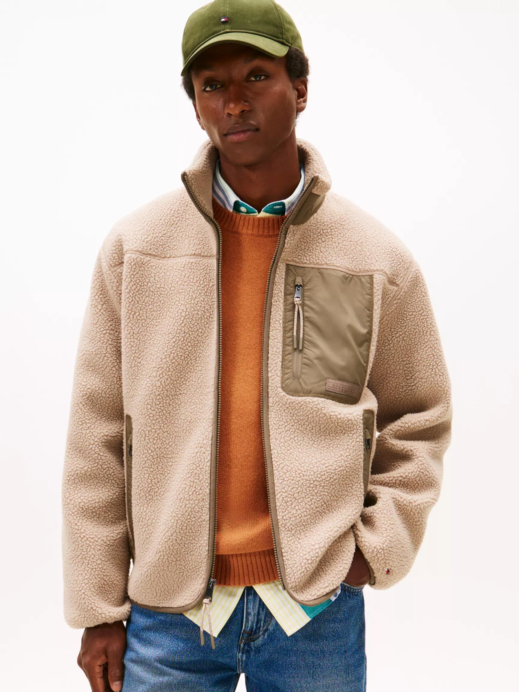 Teddy Fleece Zip Jacket by TOMMY HILFIGER