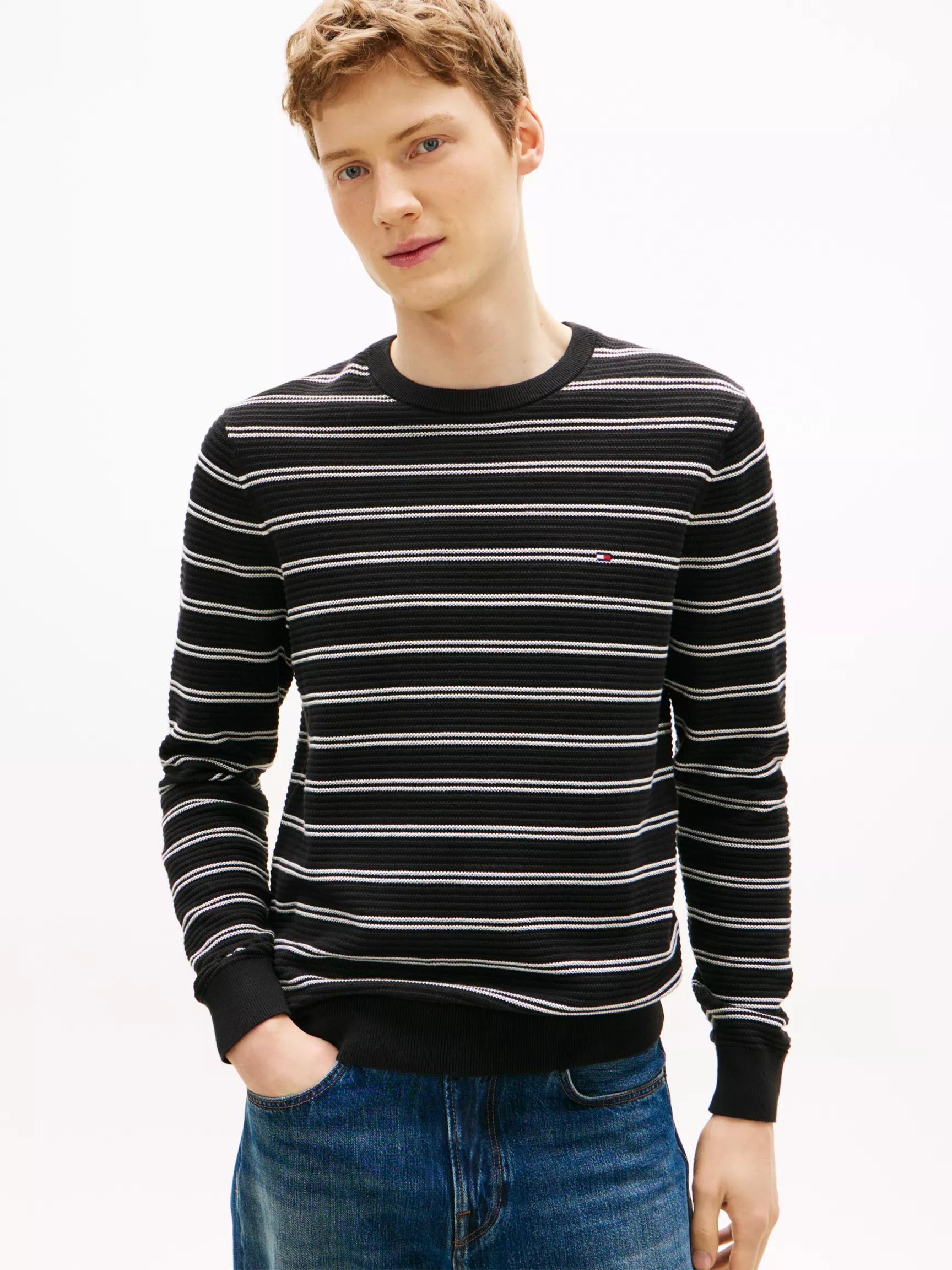 Textured Crewneck Sweater by TOMMY HILFIGER