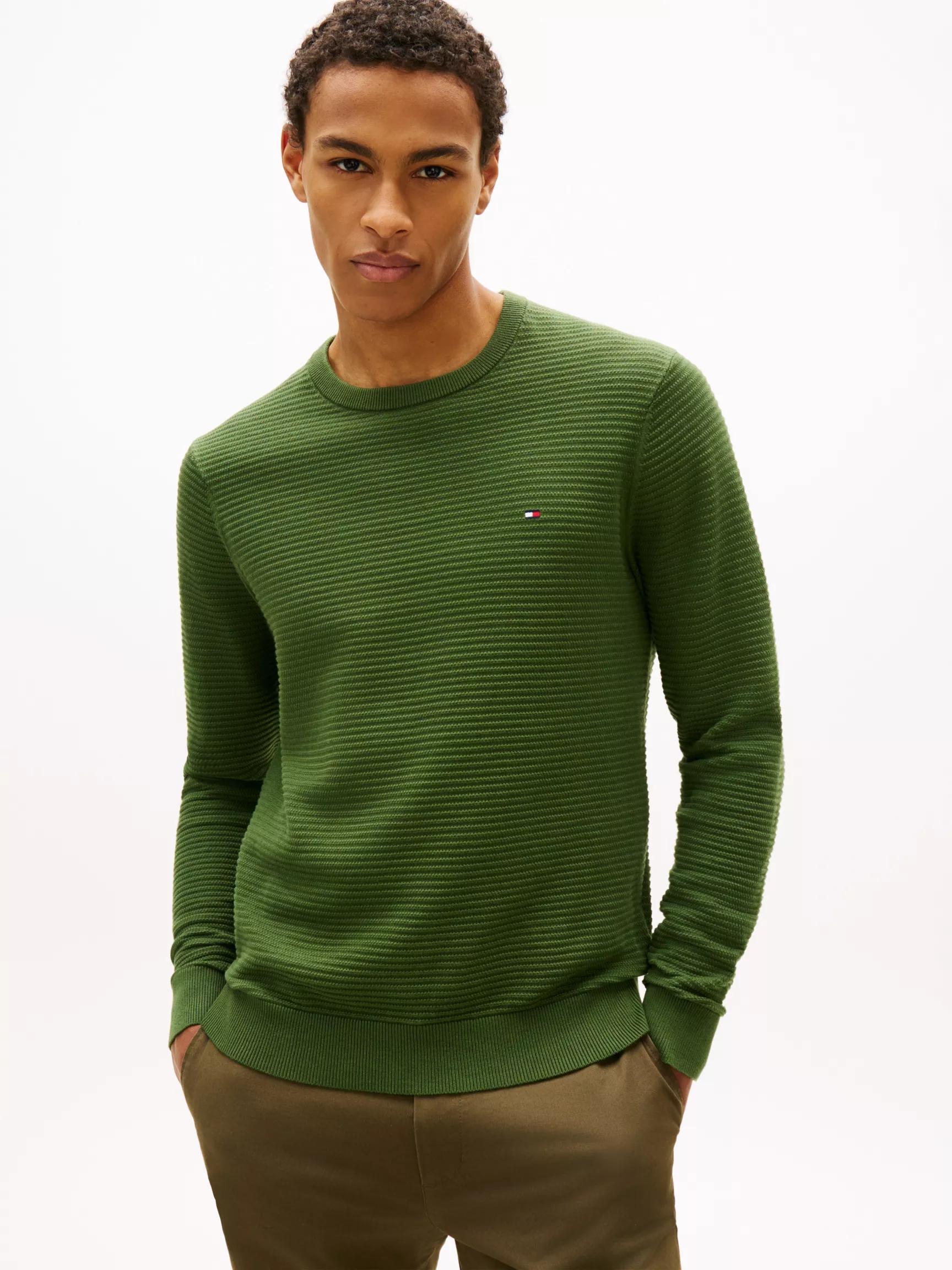 Textured Crewneck Sweater by TOMMY HILFIGER