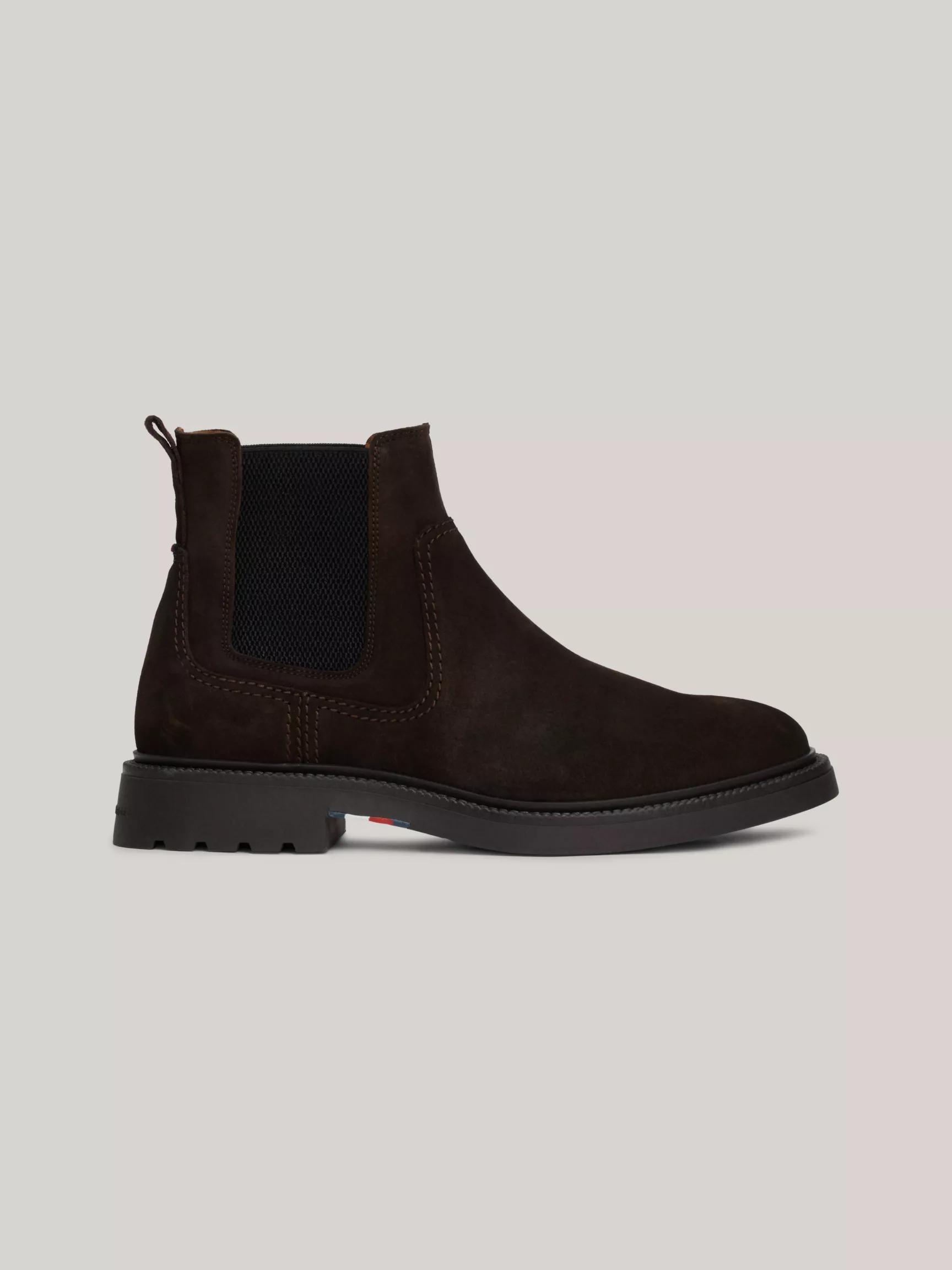 Tommy Flag Suede Chelsea Boot by TOMMY HILFIGER