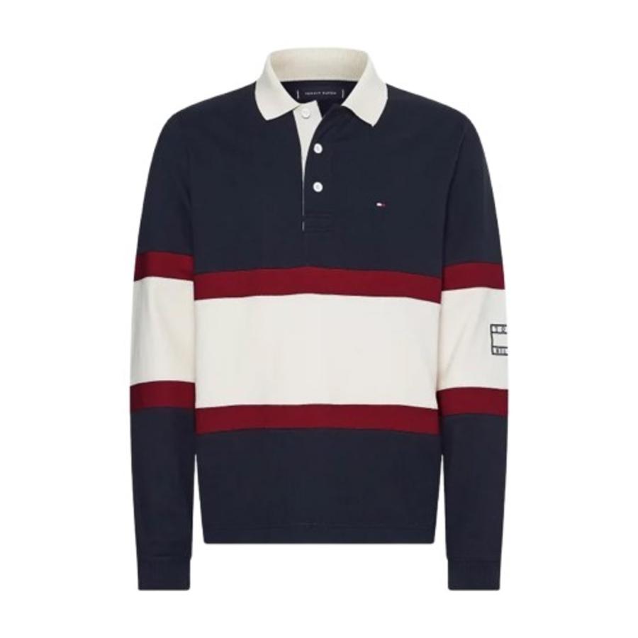 Tommy Hilfiger Blockstripe Rugby Shirt by TOMMY HILFIGER