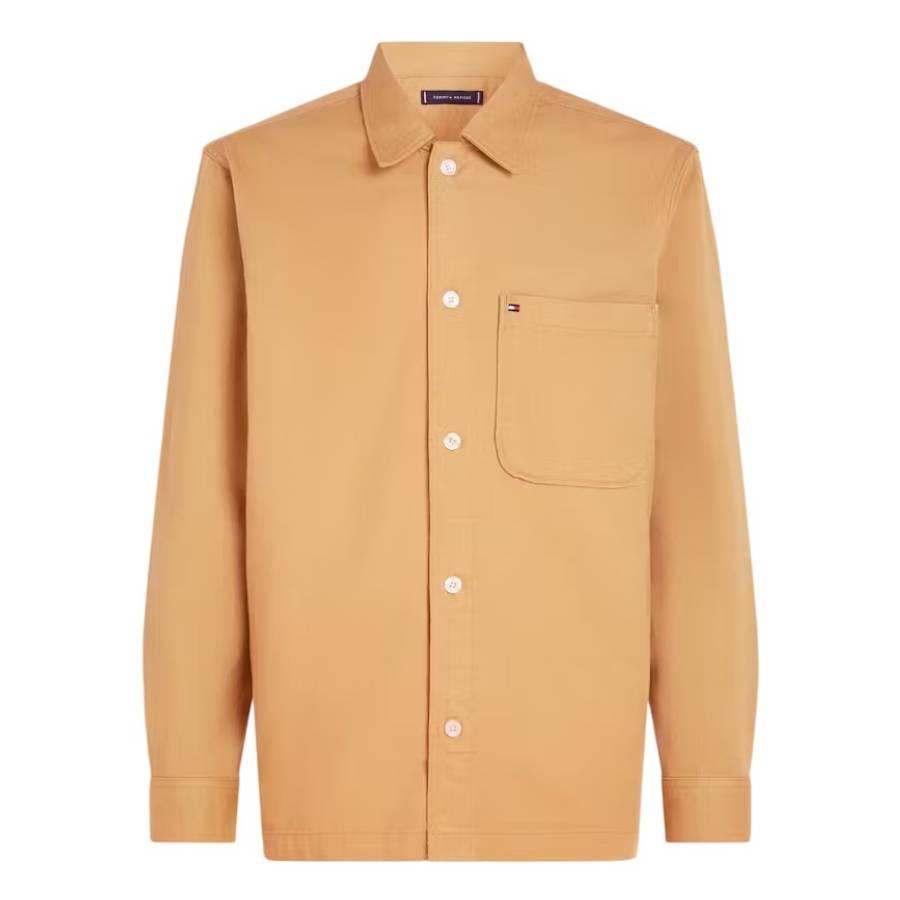 Tommy Hilfiger Twill Relaxed Fit Shirt Jacket by TOMMY HILFIGER