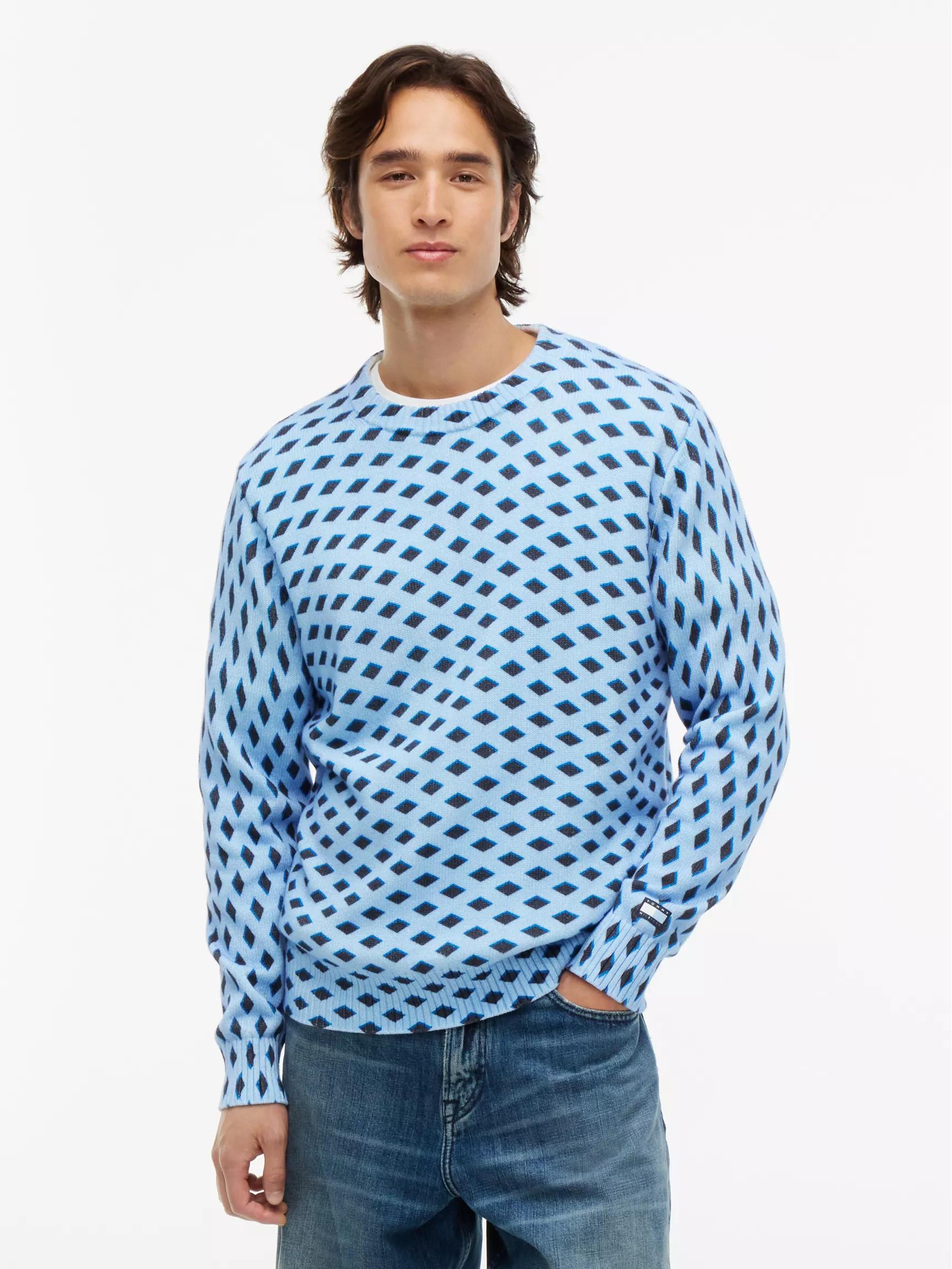 Tommy Hilfiger x FRGMT Abstract Check Sweater by TOMMY HILFIGER