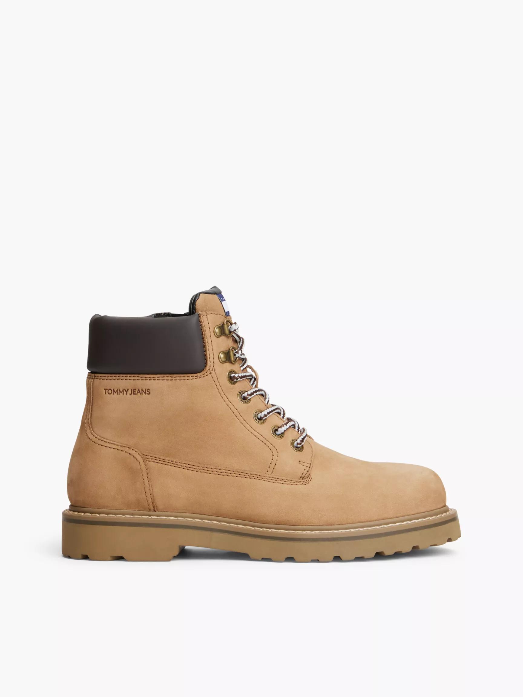 Tommy Jeans Archive Leather Outdoor Boot by TOMMY HILFIGER