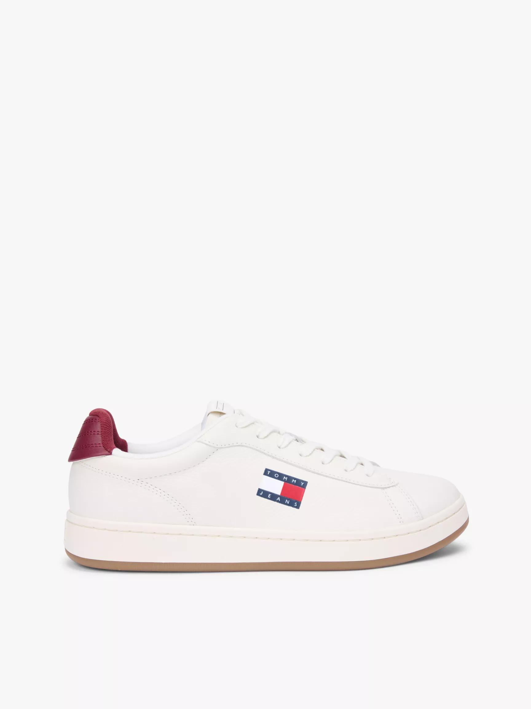 Tommy Jeans Archive Leather Sneaker by TOMMY HILFIGER