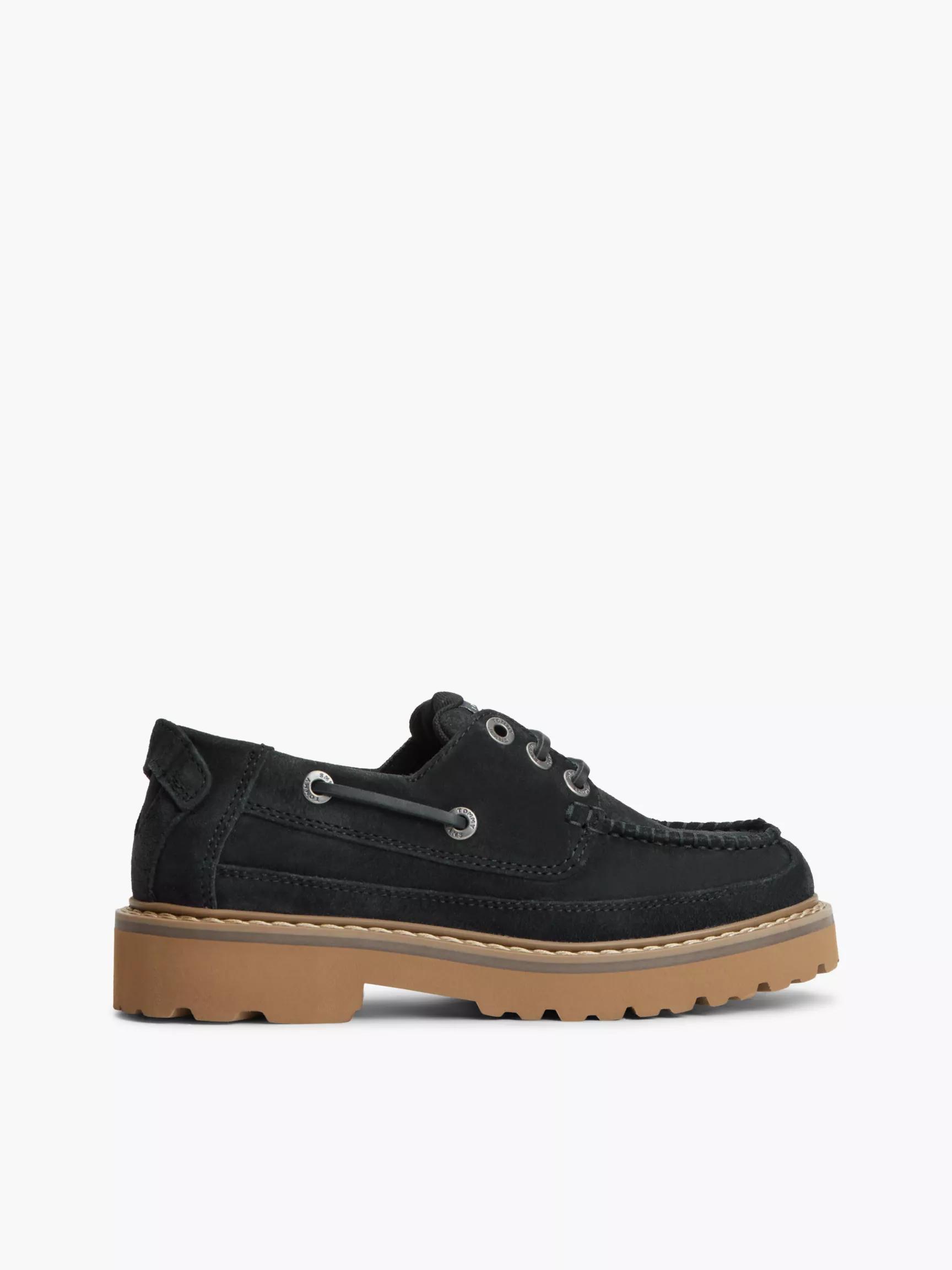 Tommy Jeans Archive Suede Boat Shoe by TOMMY HILFIGER