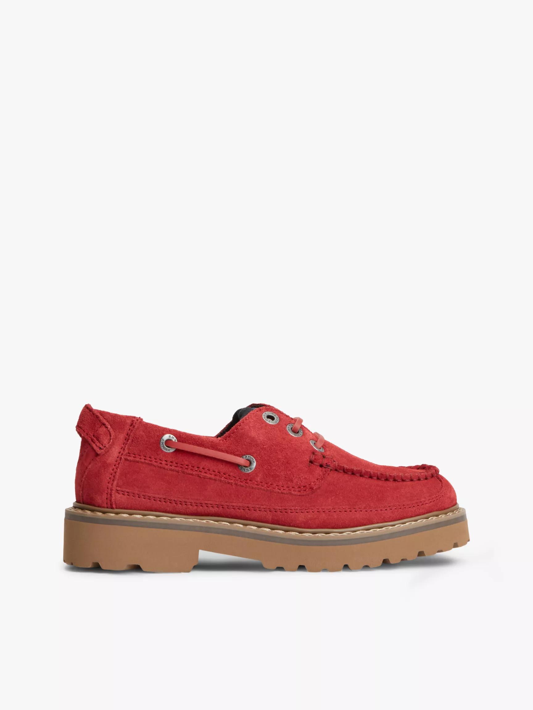 Tommy Jeans Archive Suede Boat Shoe by TOMMY HILFIGER