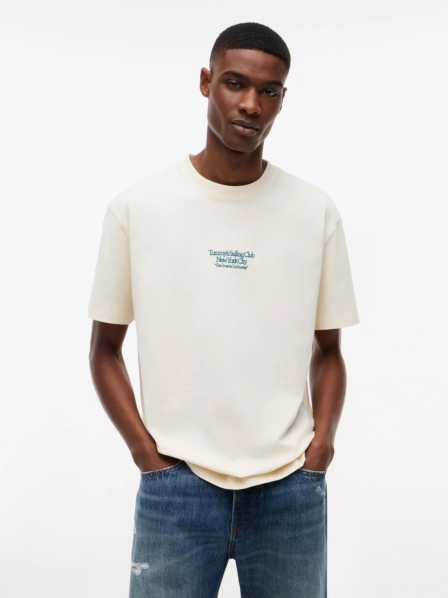Tommy Jeans Back Sailing Graphic T-Shirt by TOMMY HILFIGER