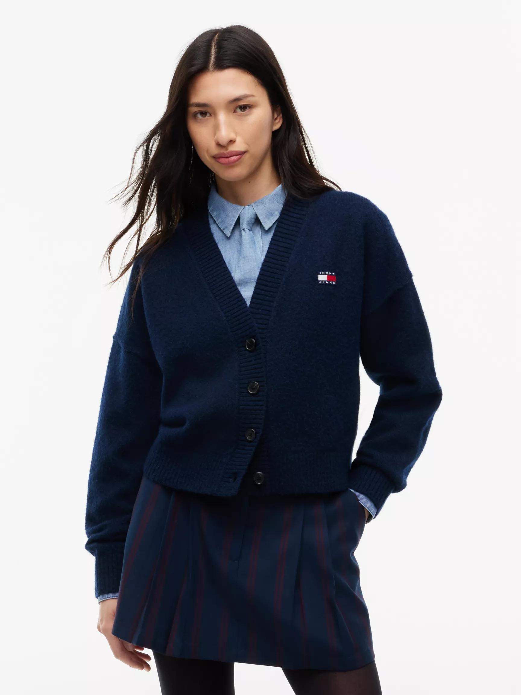 Tommy Jeans Badge Cardigan by TOMMY HILFIGER