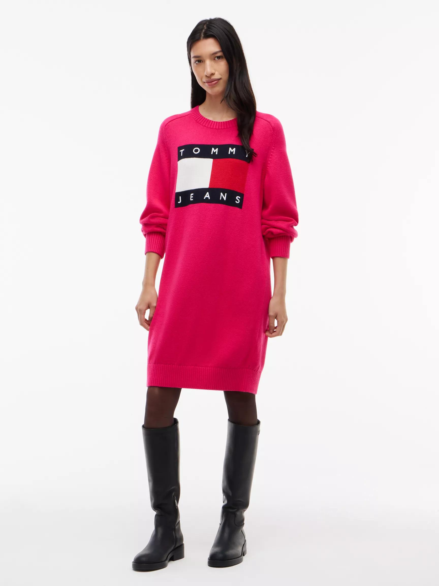 Tommy Jeans Badge Mini Sweater Dress by TOMMY HILFIGER