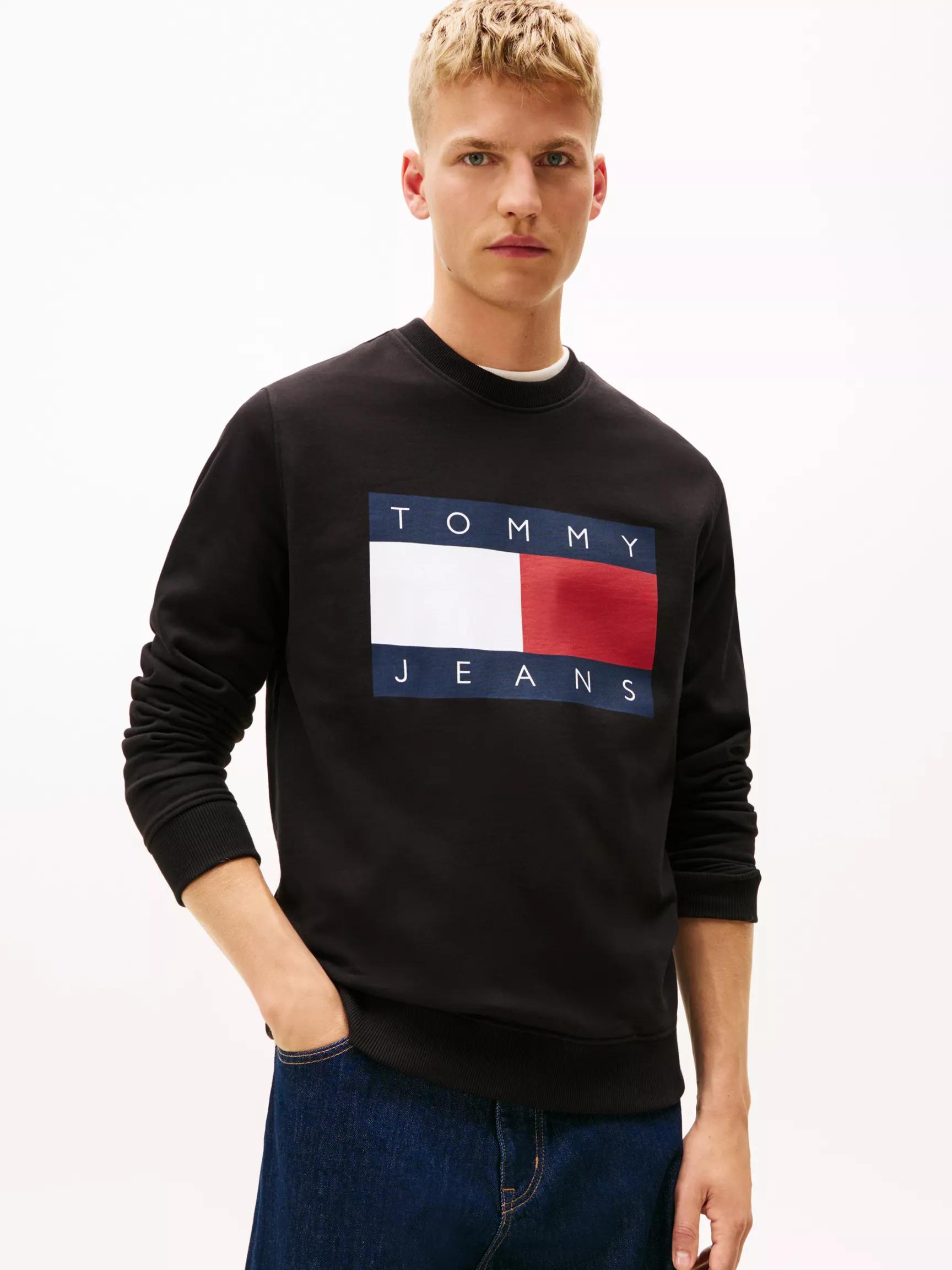 Tommy Jeans Big Flag Logo Sweatshirt by TOMMY HILFIGER