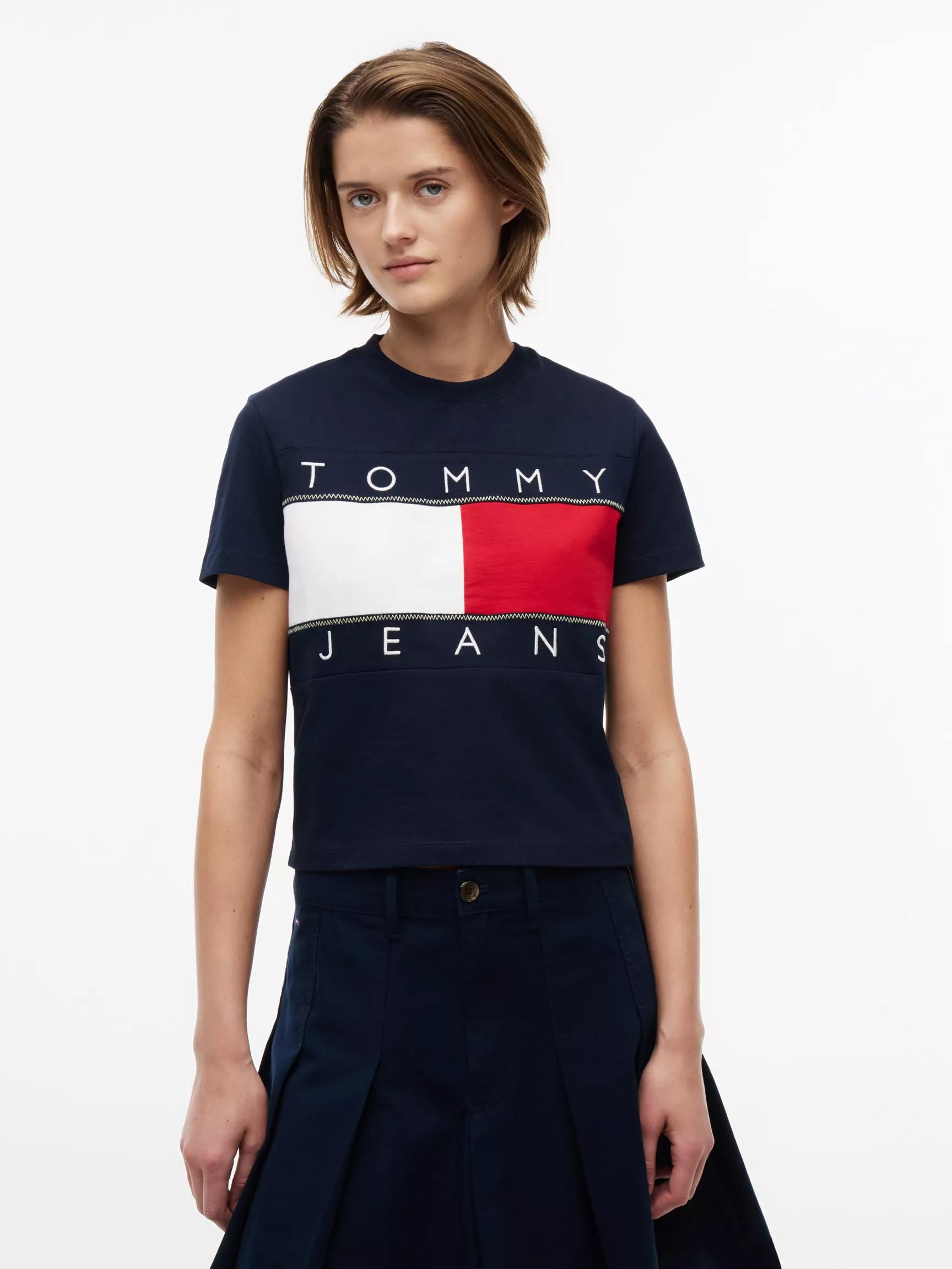 Tommy Jeans Big Flag Logo T-Shirt by TOMMY HILFIGER